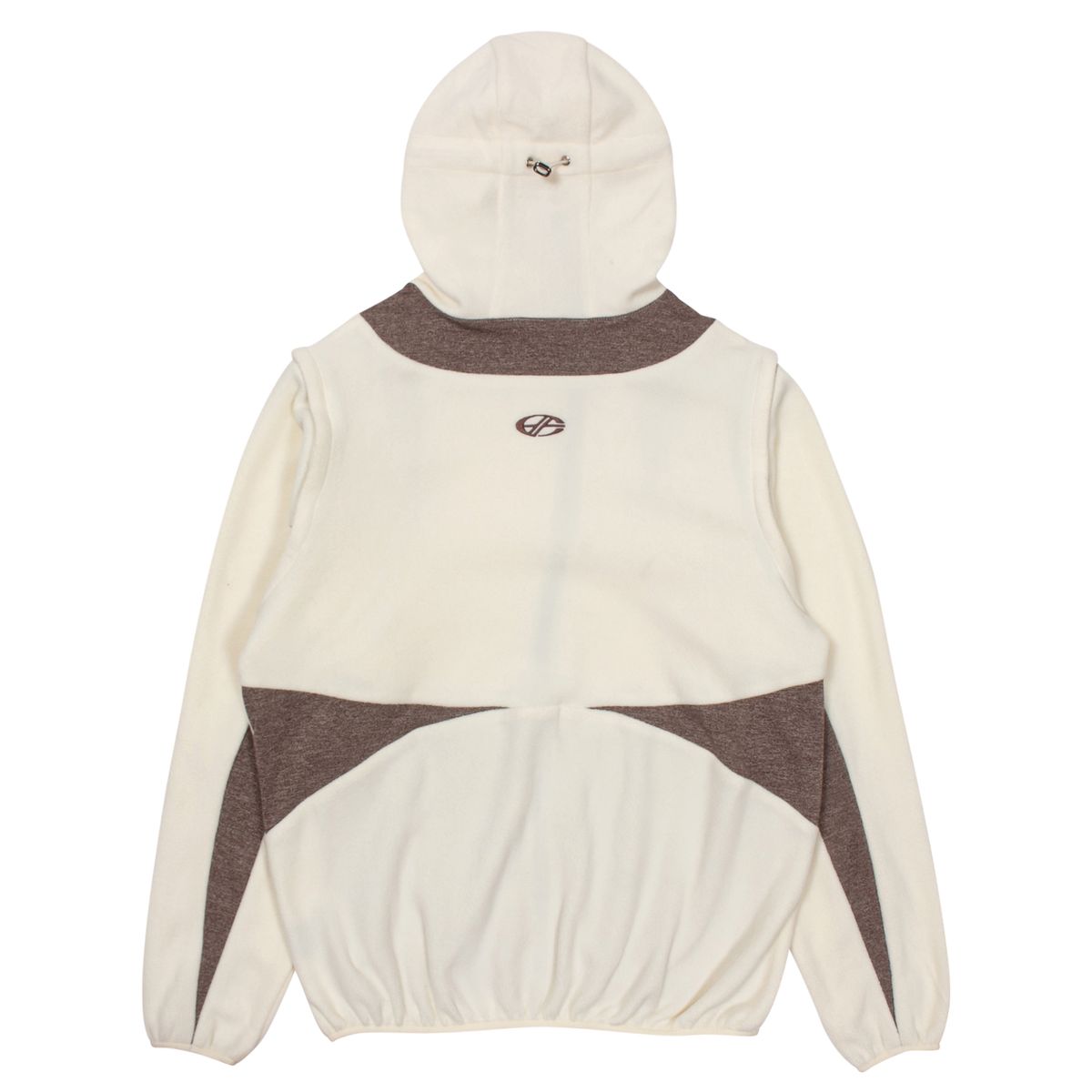 현피트(HYUNFIT) FLEECE TRACK HOODED JACKET-[IVORY]