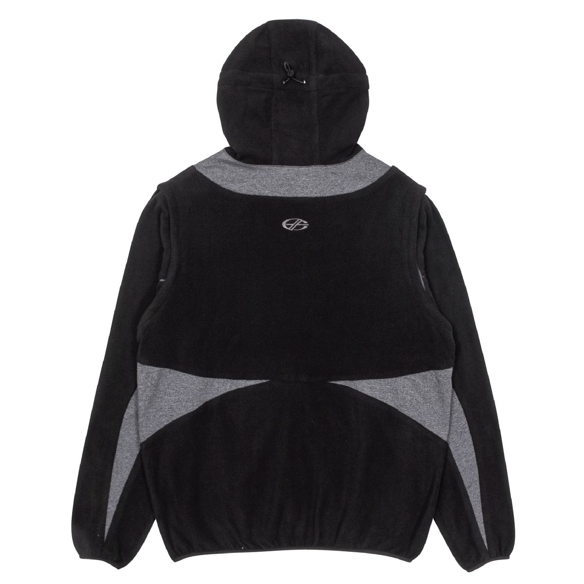 현피트(HYUNFIT) FLEECE TRACK HOODED JACKET-[BLACK]