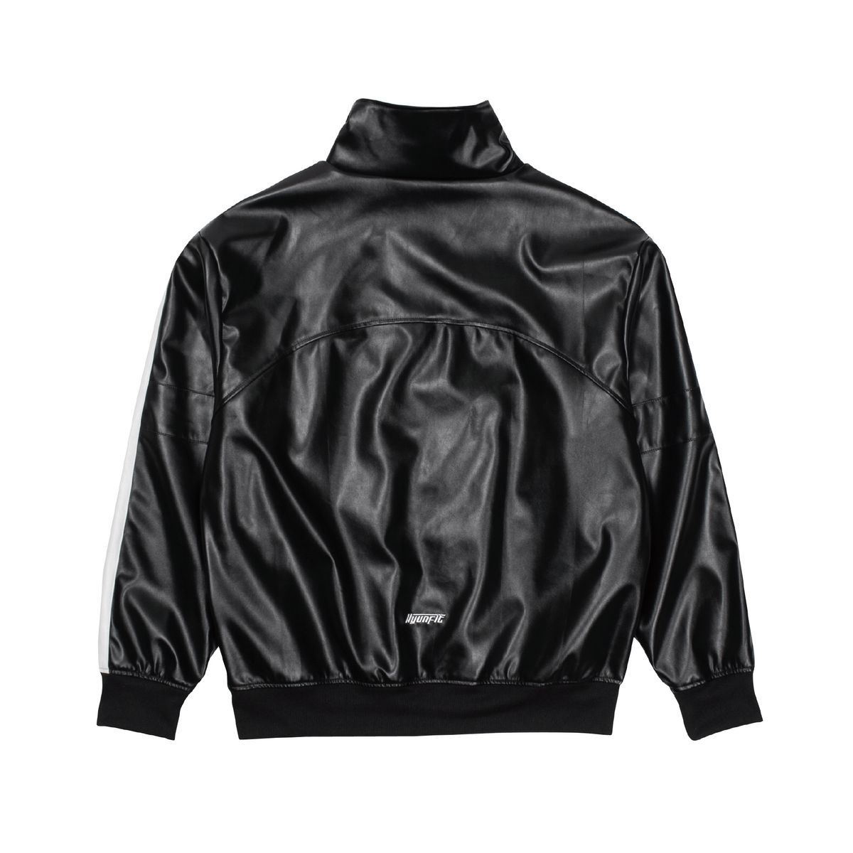 현피트(HYUNFIT) PU LEATHER TRACK JACKET