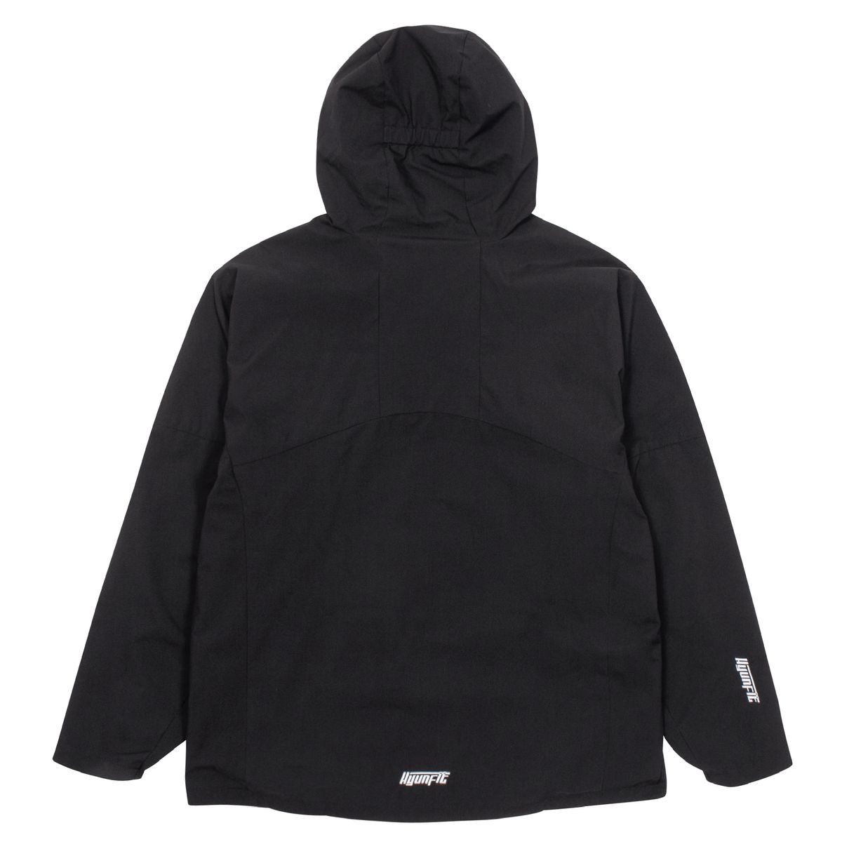 현피트(HYUNFIT) FLEECE HOODED  JACKET-[BLACK]
