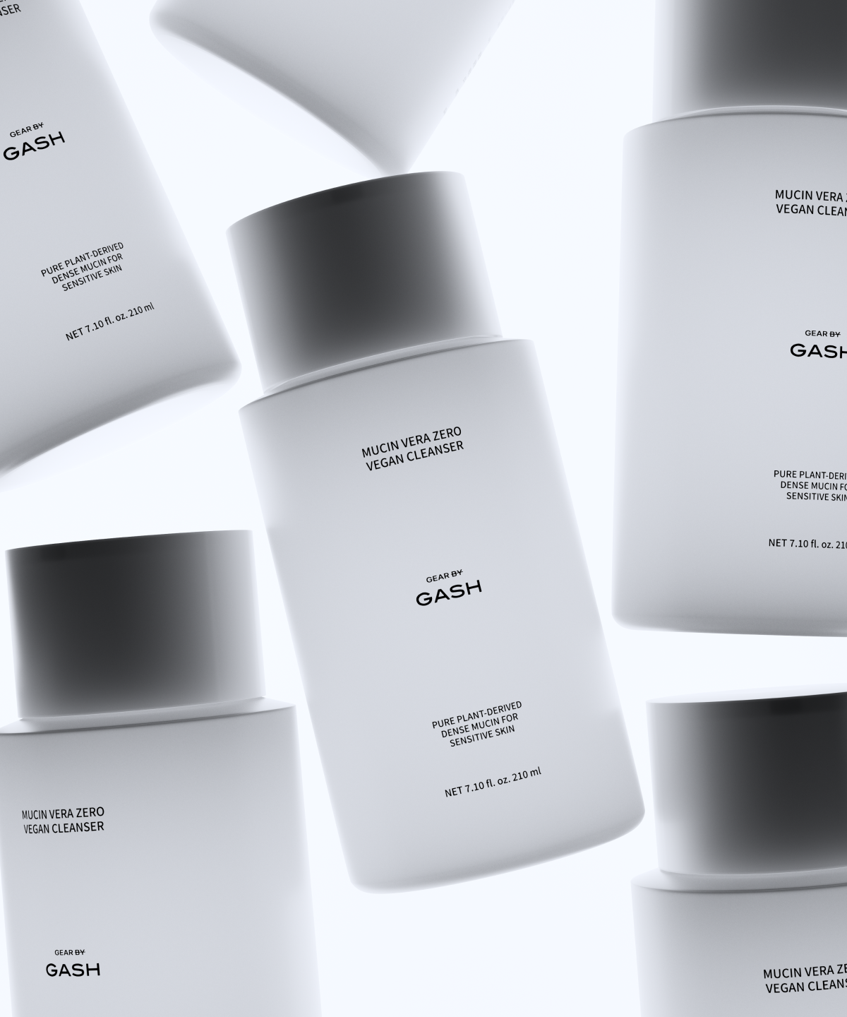 기어 바이 가쉬(GEAR BY GASH) 트러블제로, 뮤신베라 제로비건 클렌저 210ml