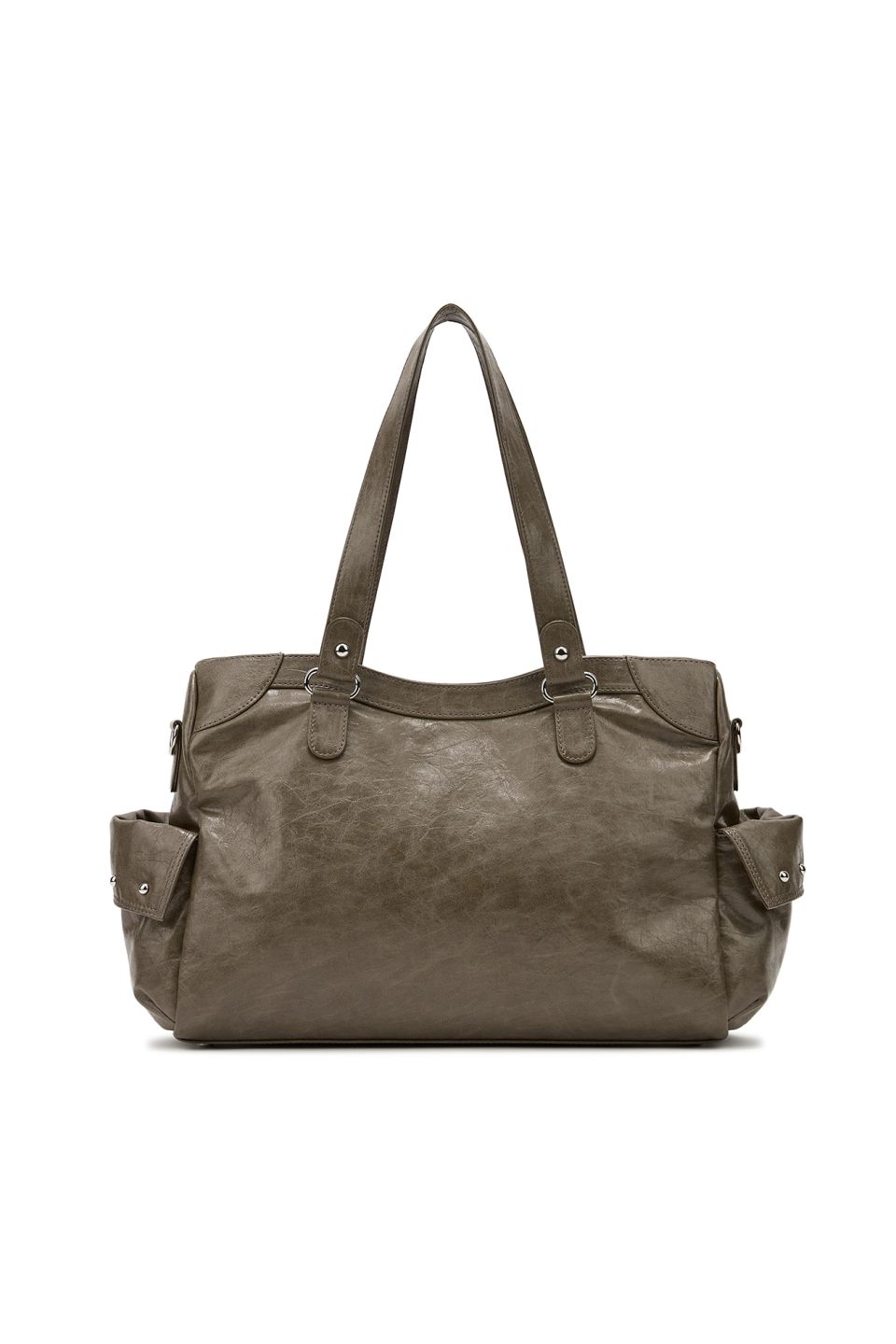 [DEINET] STUD POCKET BIG BAG ☆送料込☆ DEINET STUD POCKET BIG BAG バーガンディ - メルカリ