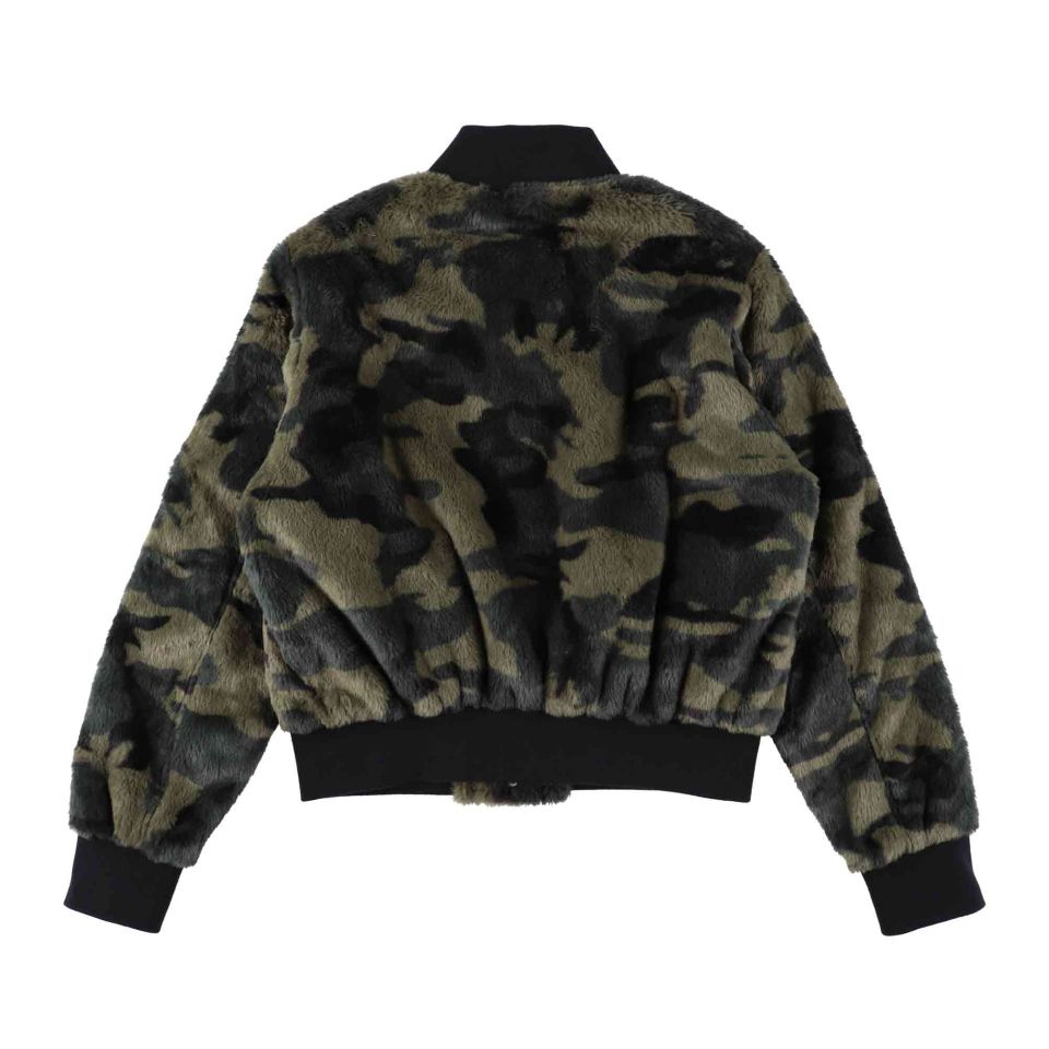 【にゃんころ大先生専用】KOWGA CAMO FUR STADIUMJACKET MUSINSA公式 | KOWGA CAMO FUR STADIUM JACKET