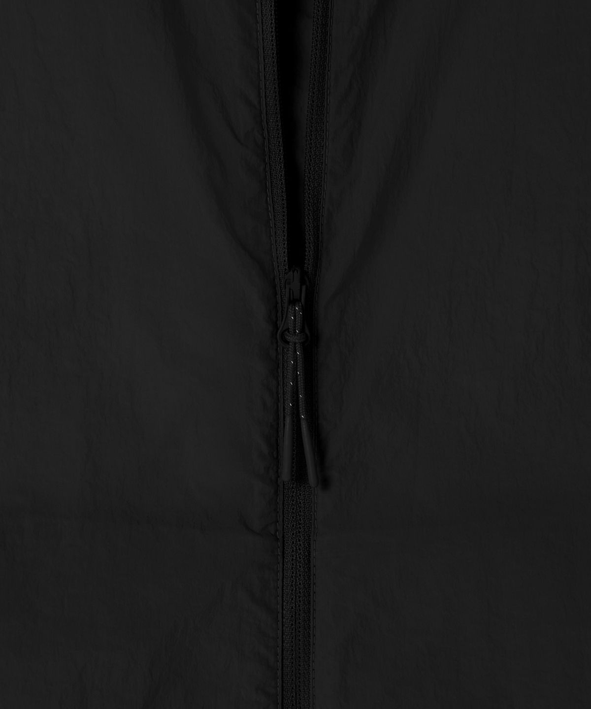무신사 스탠다드(MUSINSA STANDARD) [시티 레저] 하이넥 시어 윈드브레이커 재킷 [블랙]