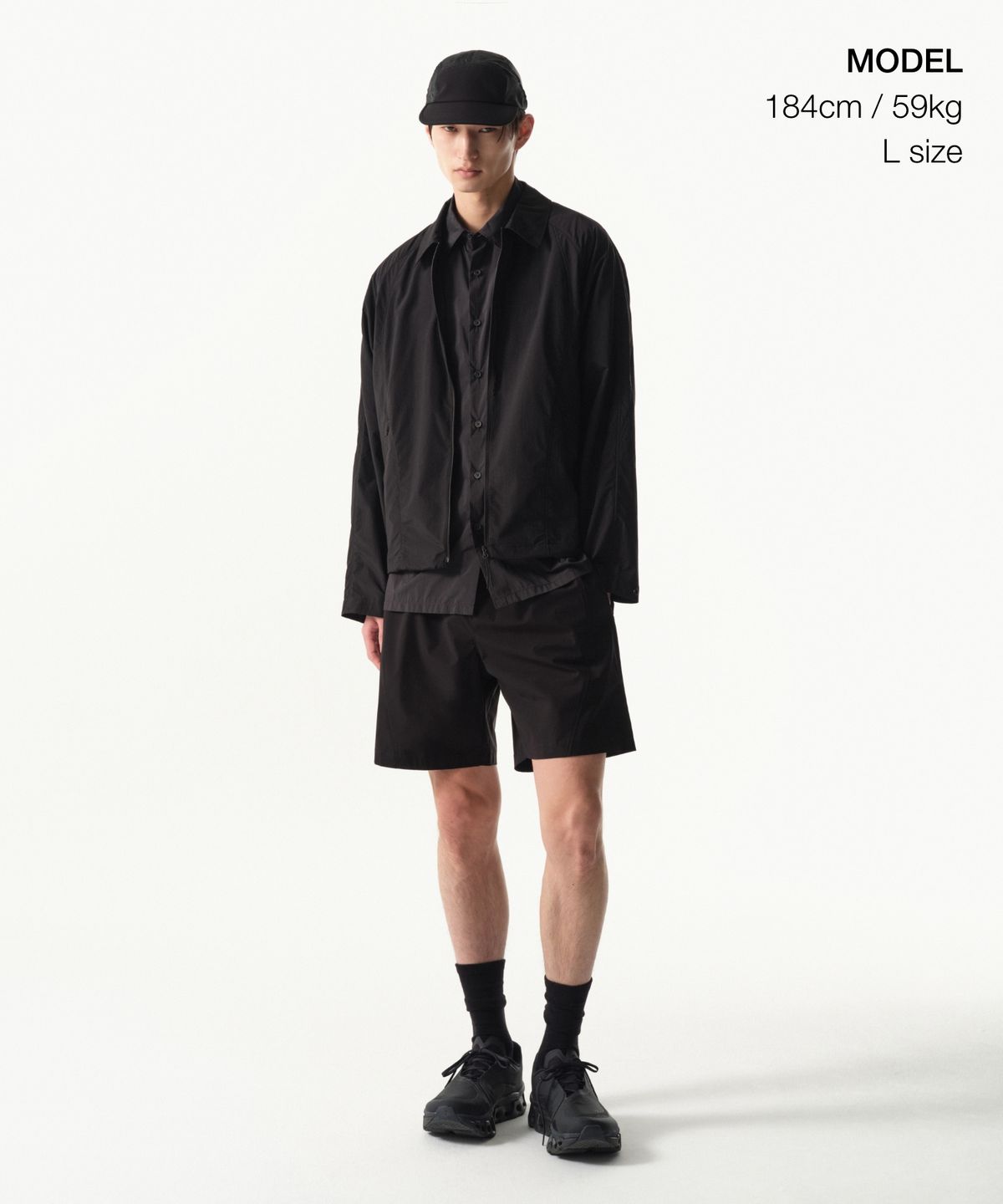 무신사 스탠다드(MUSINSA STANDARD) [시티 레저] 라이트웨이트 블루종 재킷 [블랙]