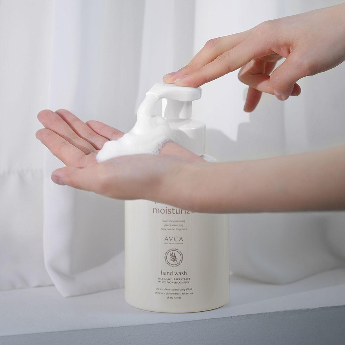 아브카(AVCA) 퍼퓸 대용량 핸드워시 클린솝 500ml 2개