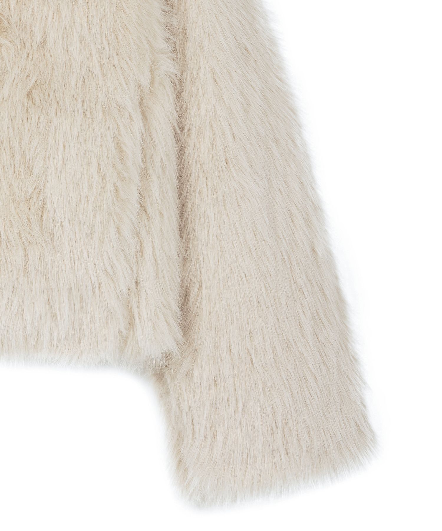 ●High School Disco● Buckle long hair fur jacket MUSINSA | HIGH SCHOOL DISCO Buckle long hair fur jacket