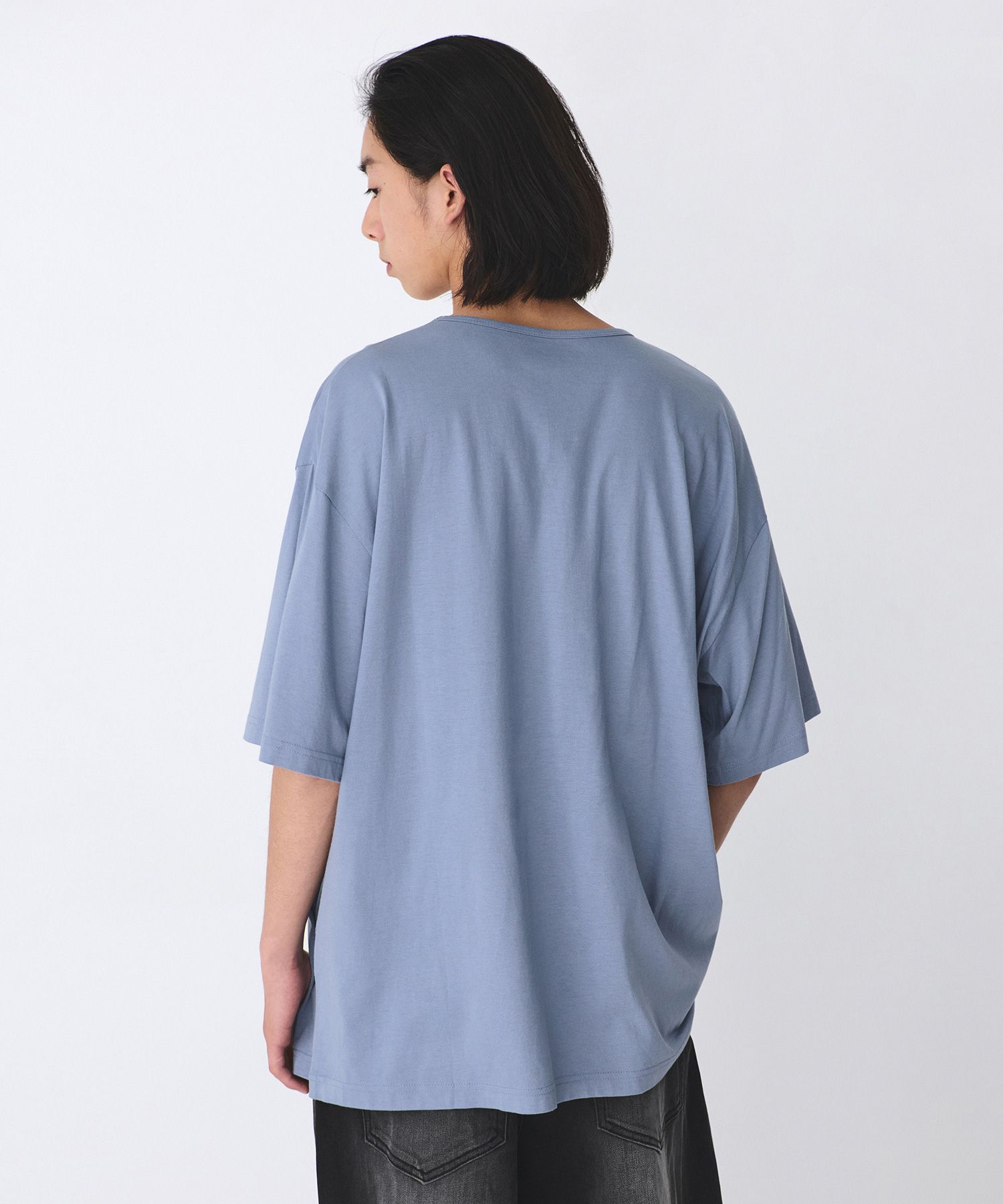 MUSINSA | MUSINSA STANDARD Relaxed CR Scoop Neck T-Shirt