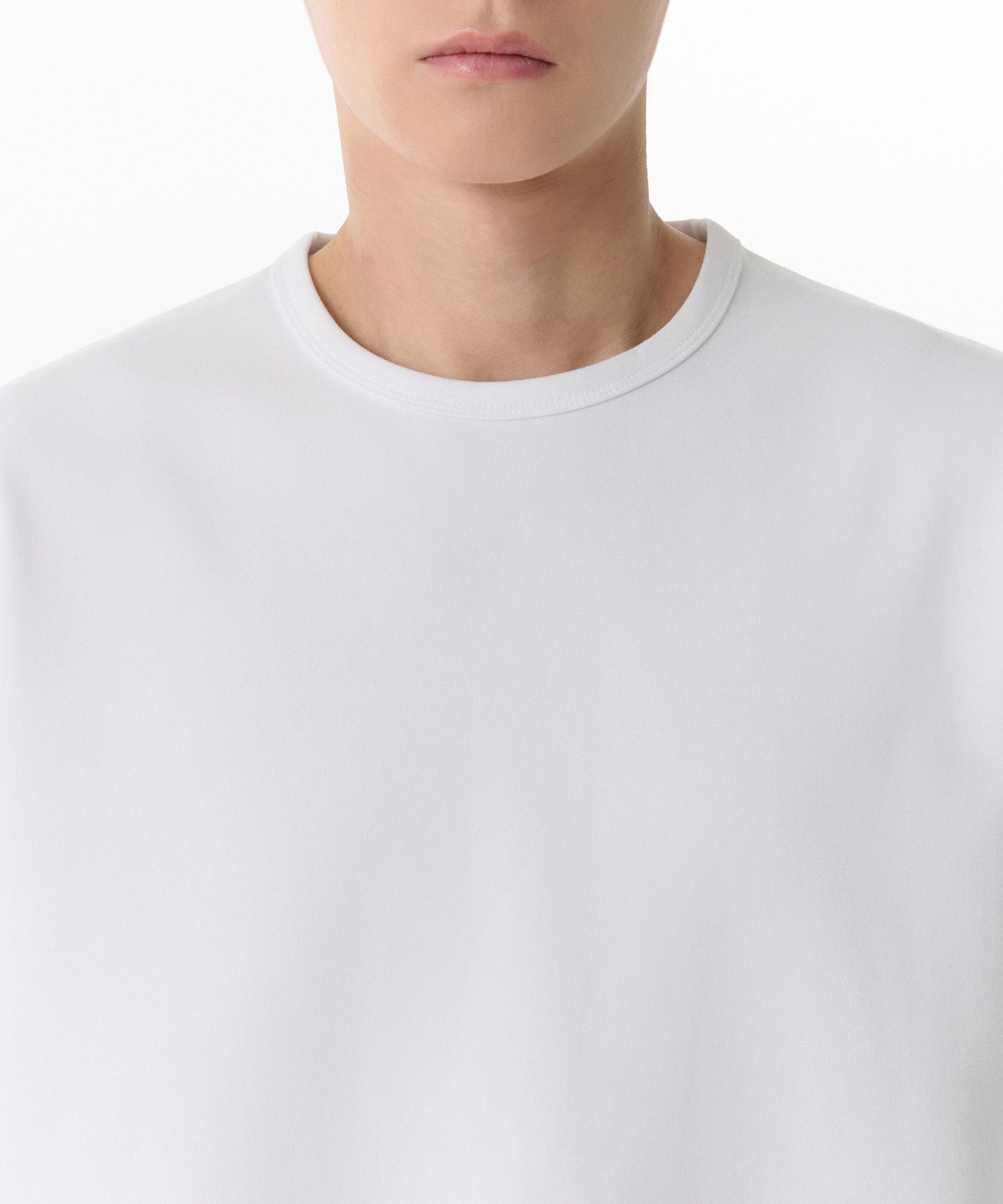 MUSINSA | MUSINSA STANDARD Heavy Ponte Relaxed Crew Neck T