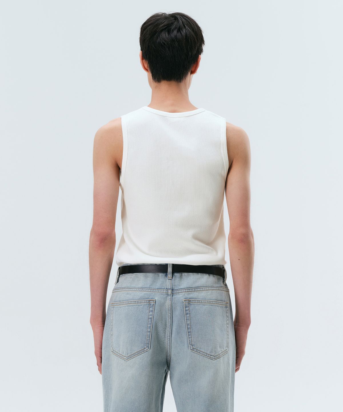 무신사 스탠다드(MUSINSA STANDARD) 피그먼트 탱크 탑 [오프 화이트]