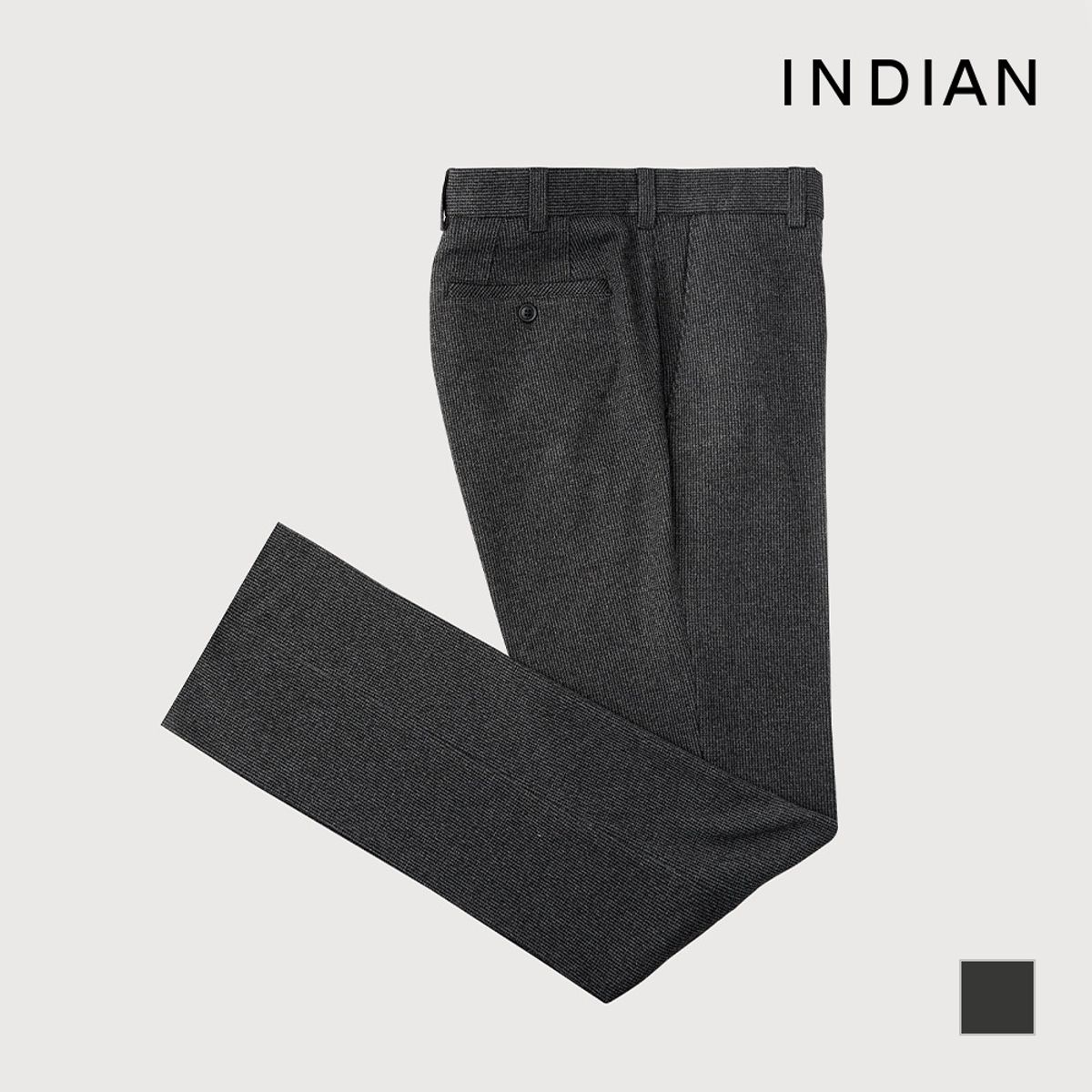 인디안(INDIAN) 남성 세로조직감 셋업 바지_MITDAXW9511