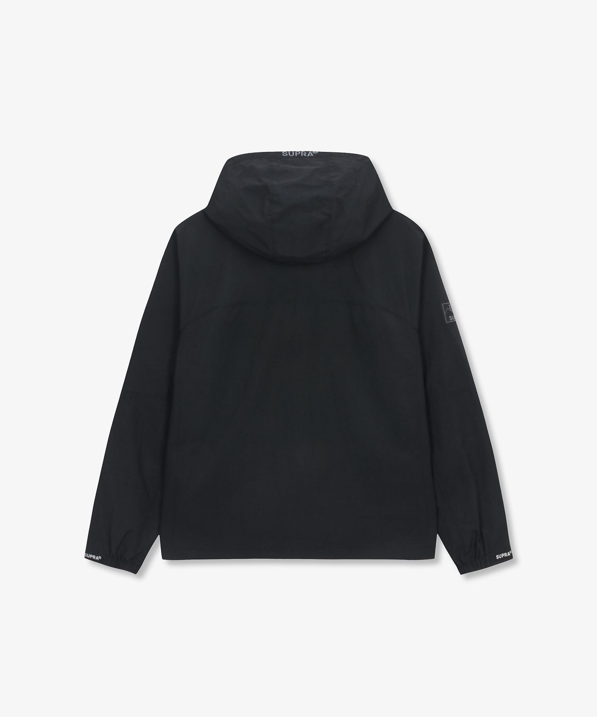 수프라(SUPRA) 베이직 립스탑 배색 2L 바람막이 (BLACK)