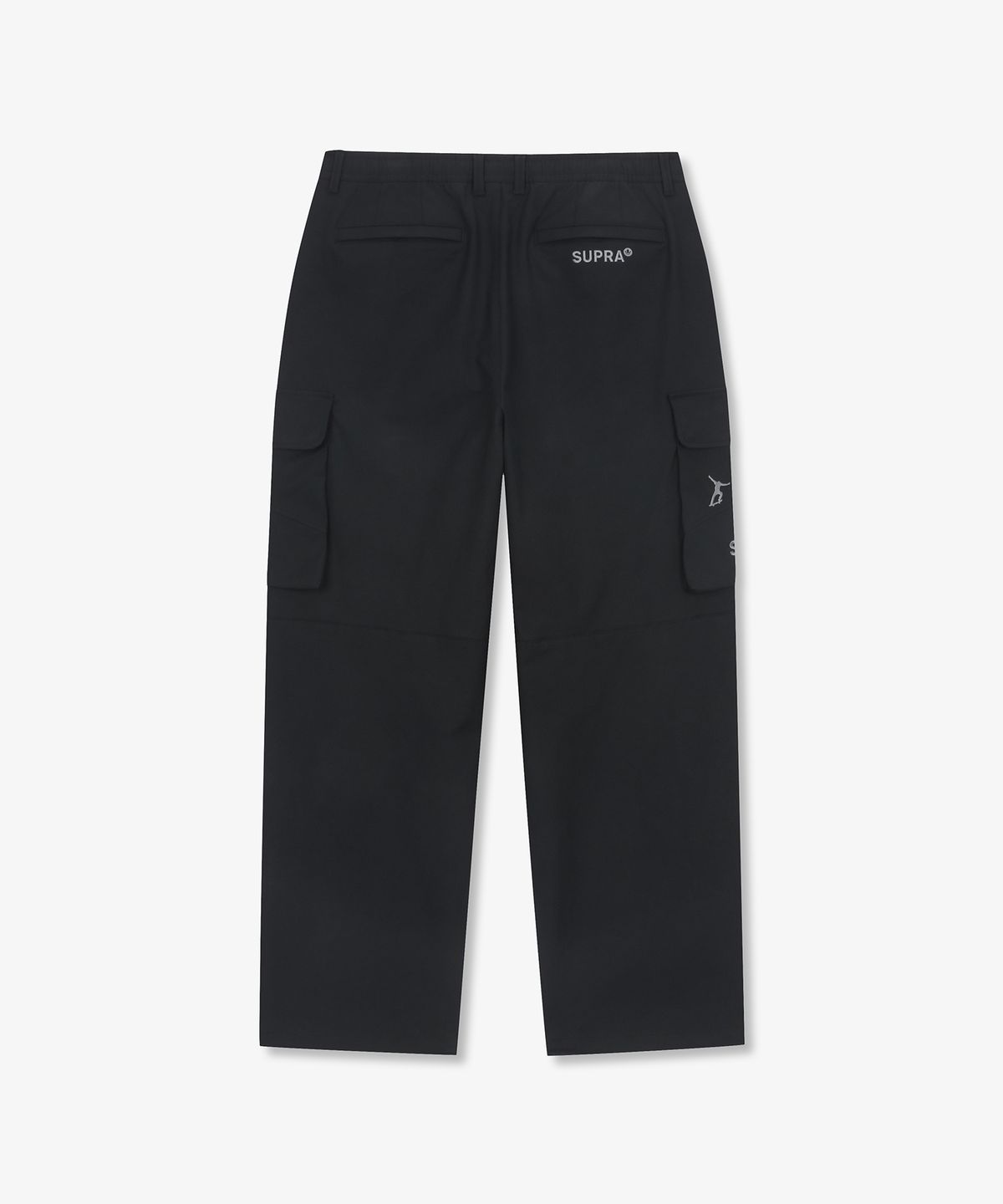 수프라(SUPRA) 더블 카고 와이드 팬츠 (BLACK)
