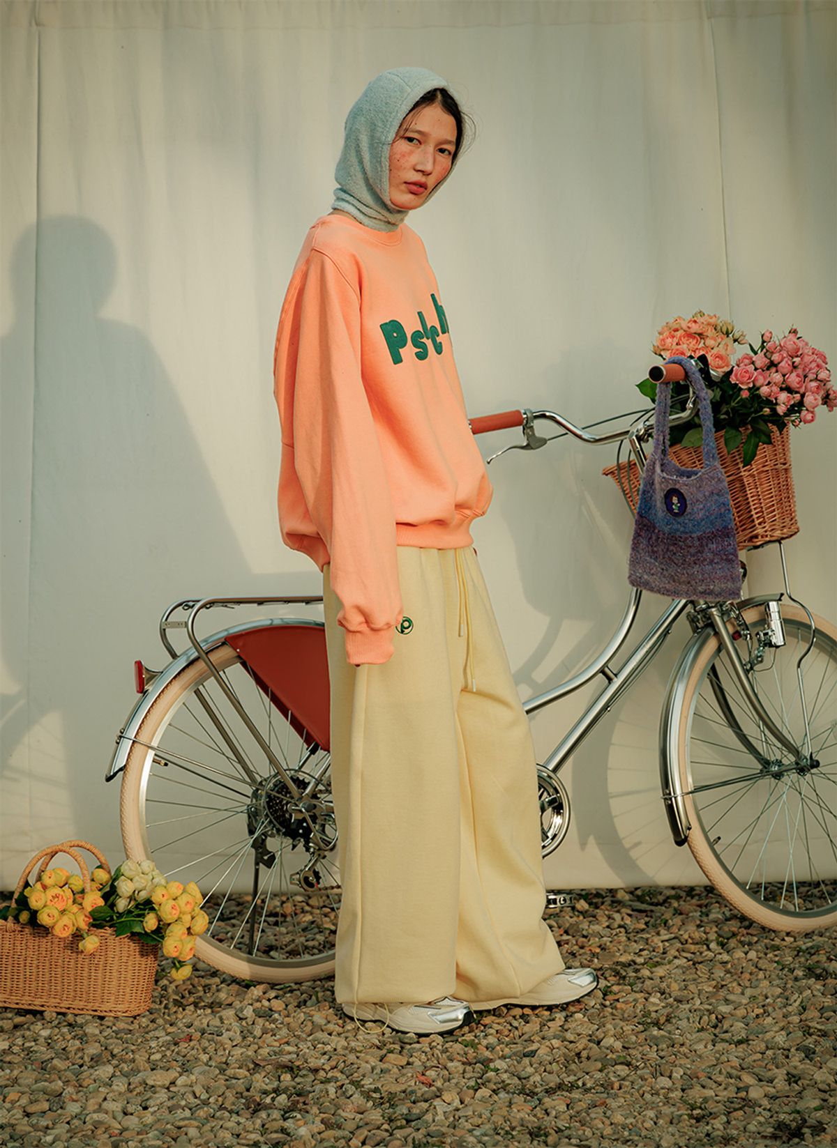 프쉬케(PSUCHE) 2WAY OVERFIT SWEATPANTS_BUTTER YELLOW