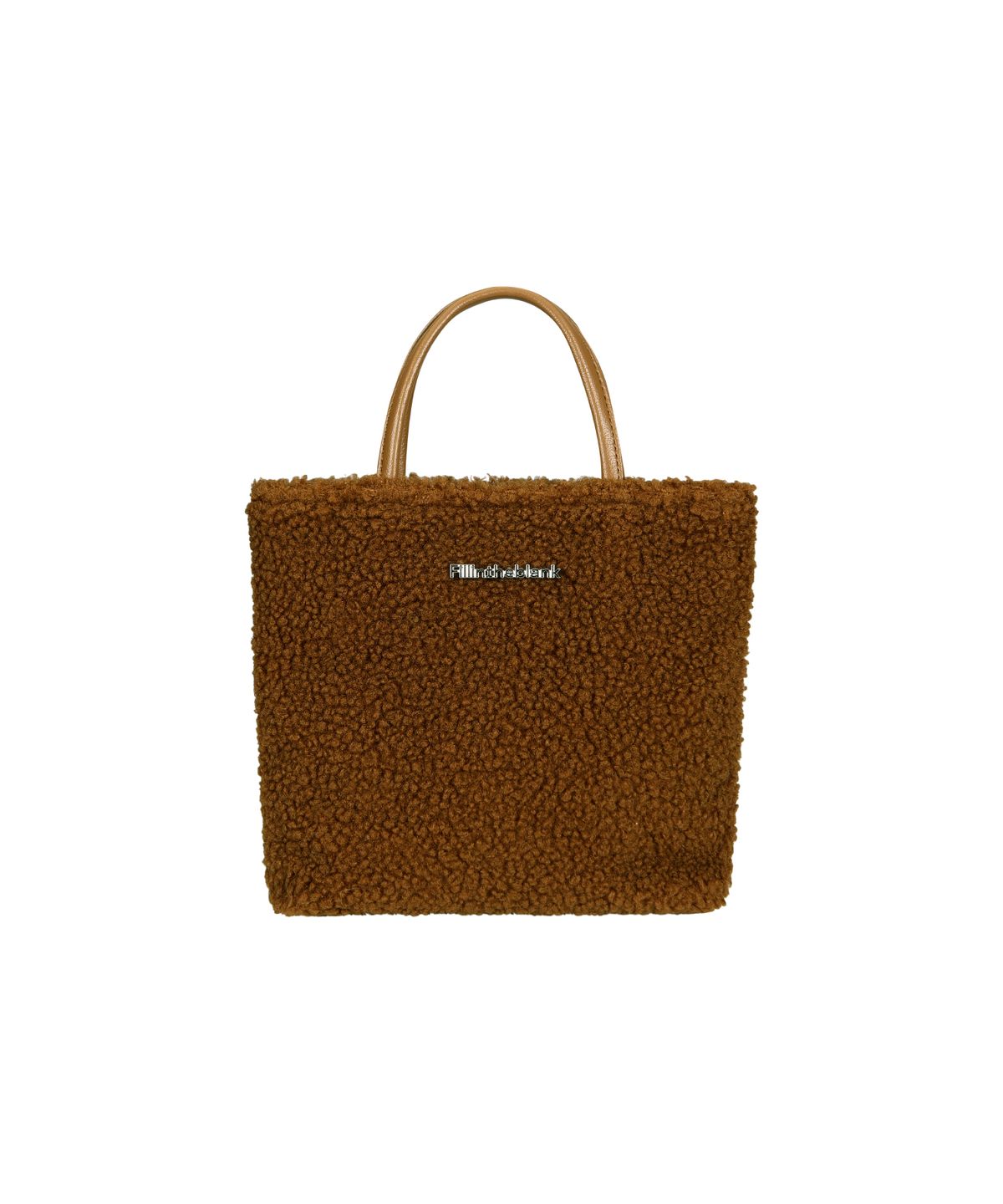 필인더블랭크(FILLINTHEBLANK) Sunday Tote Bag (furry)(brown)