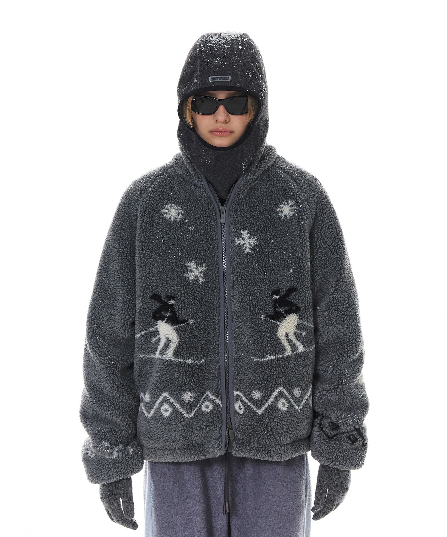 ★24-25WT新作★GROVE★TINTA FLEECE JACKET MUSINSA | GROVE TINTA FLEECE JACKET (2COLOR)