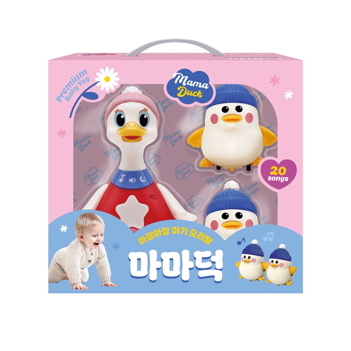 블루래빗(BLUERABBIT) 아장아장 아기 오리랑 마마덕