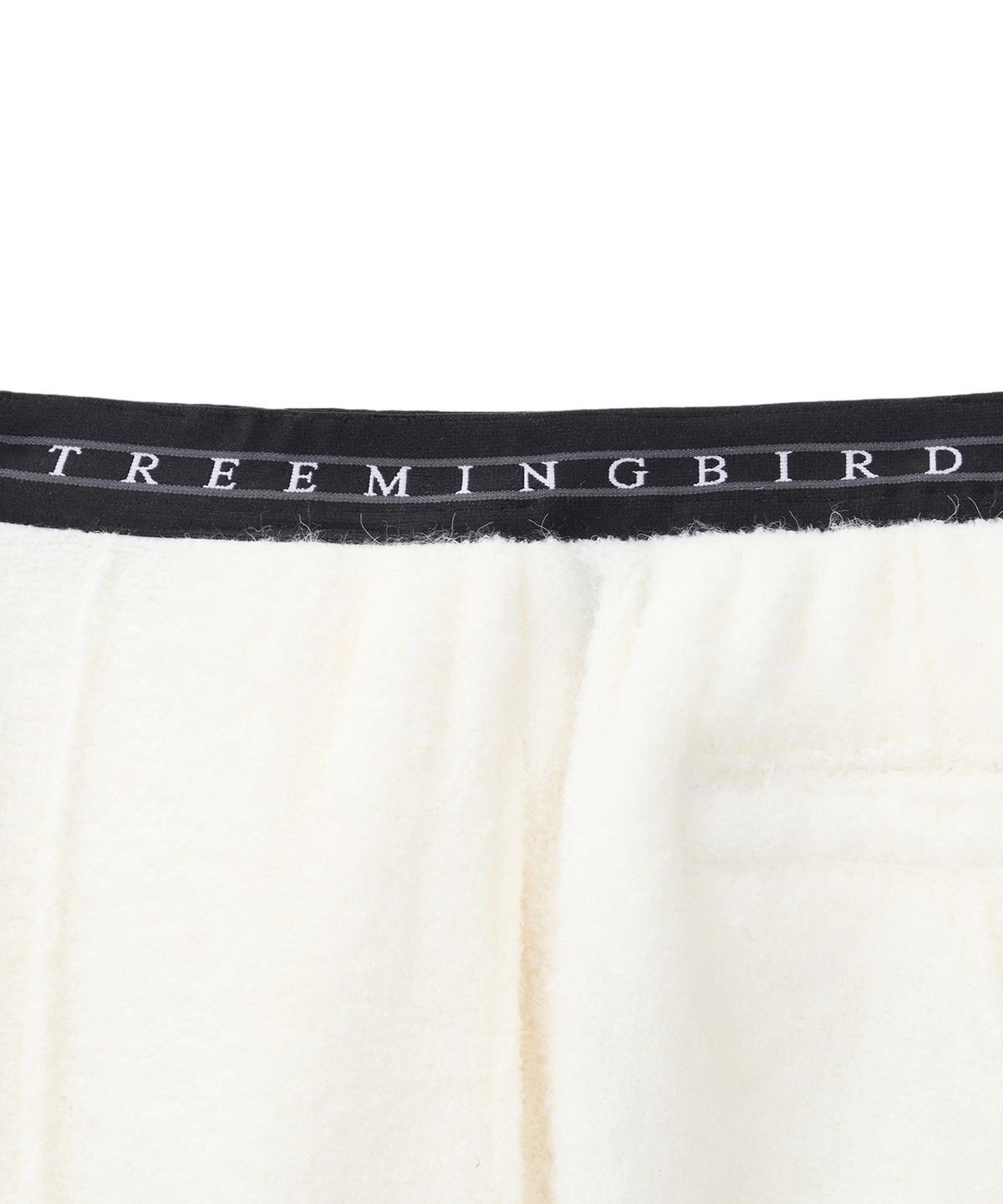 트리밍버드(TREEMINGBIRD) Banding Terry Pants [ Ivory ]
