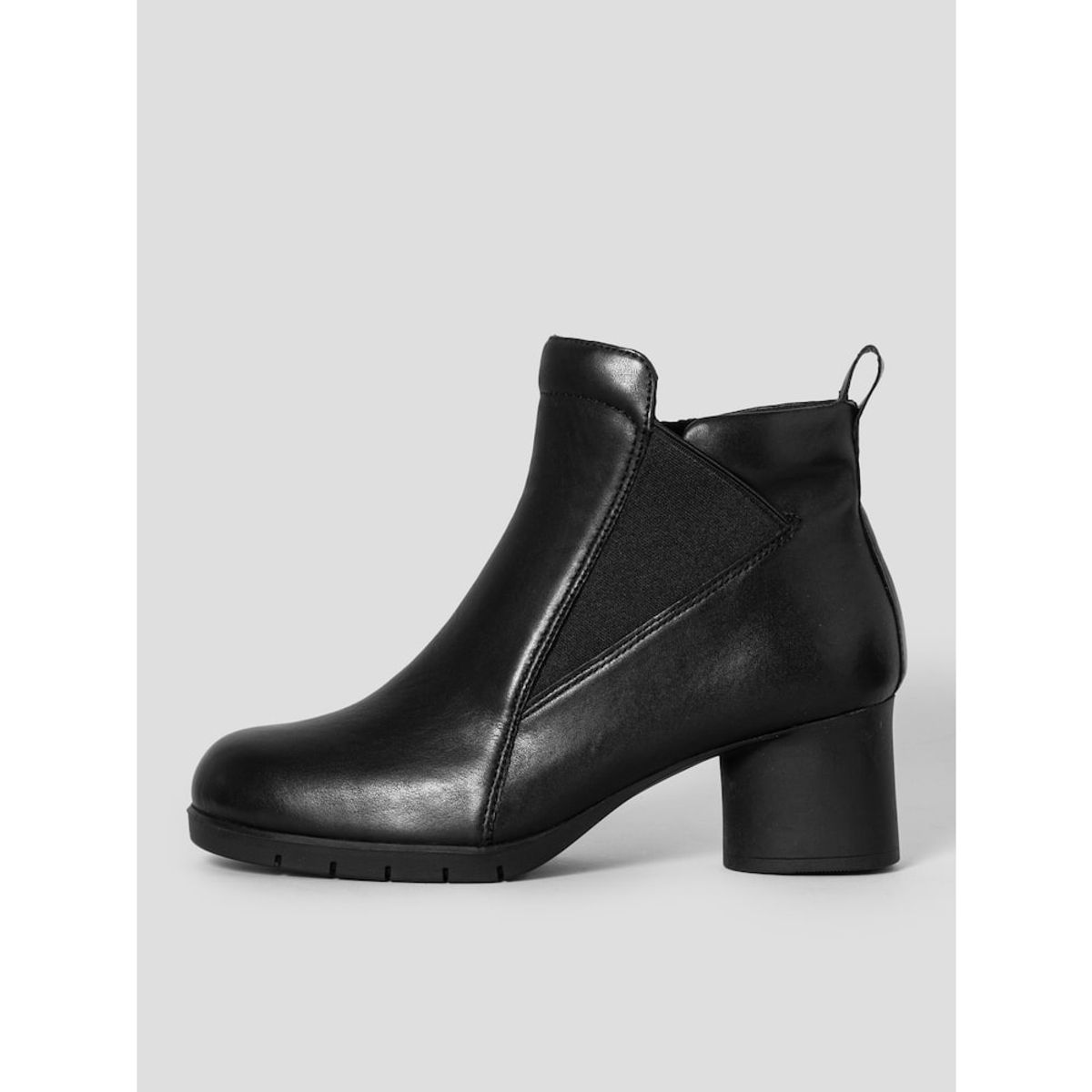 숄(SCHOLL) (WOMEN) 하이힐 가죽 부츠  블랙 (HH49K2T145)