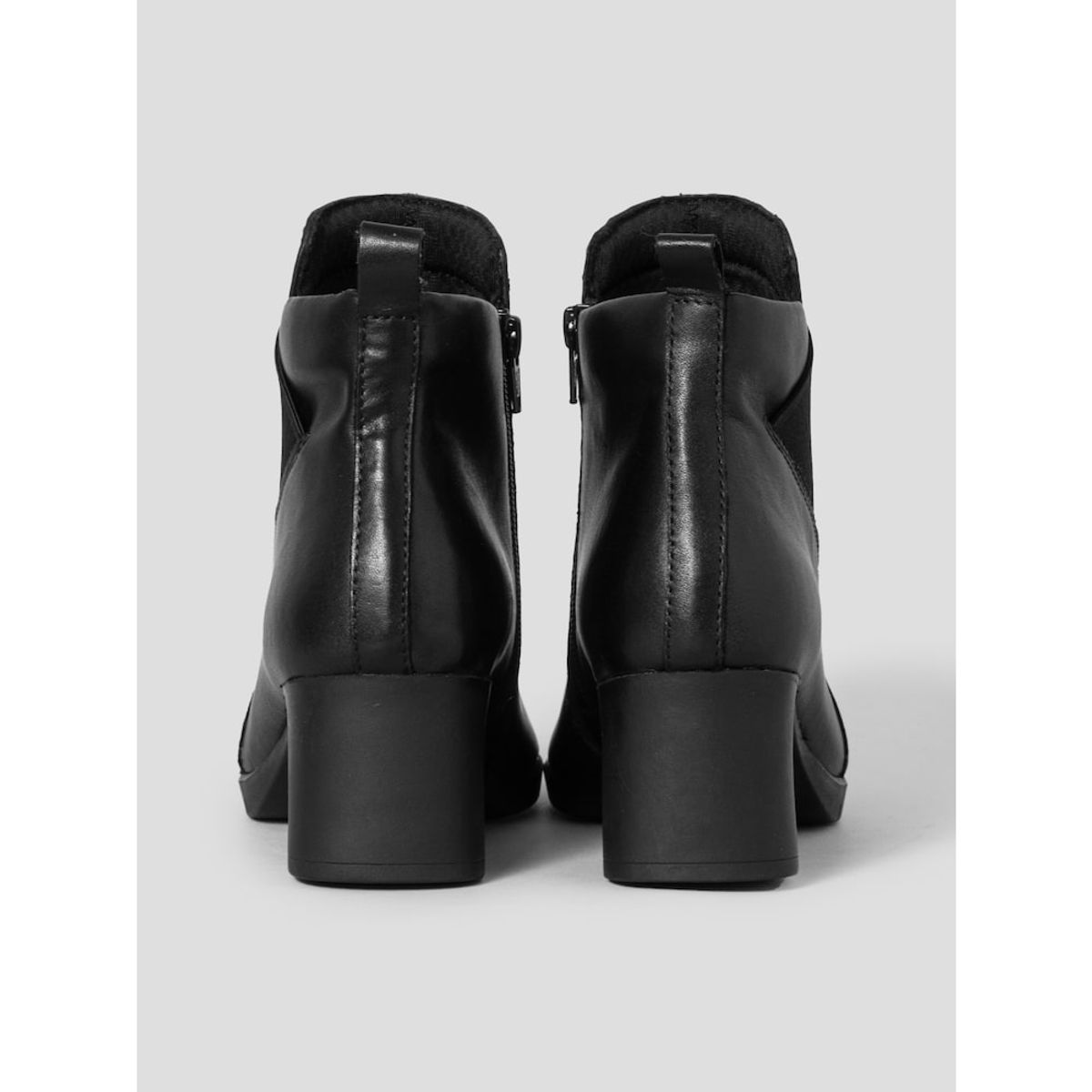 숄(SCHOLL) (WOMEN) 하이힐 가죽 부츠  블랙 (HH49K2T145)