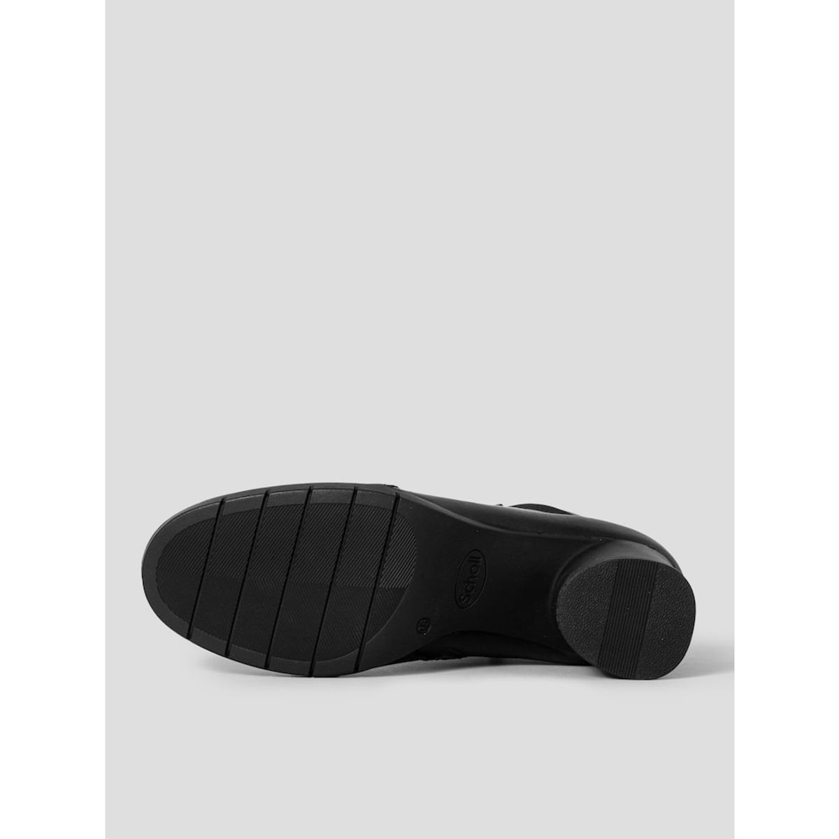 숄(SCHOLL) (WOMEN) 하이힐 가죽 부츠  블랙 (HH49K2T145)