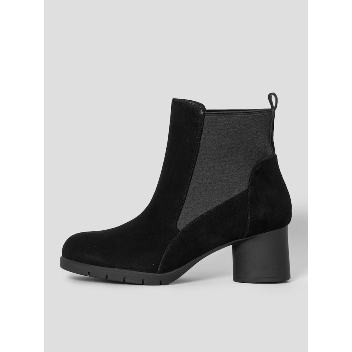 숄(SCHOLL) (WOMEN) 앵클 레더 부츠  블랙 (HH49K2T185)