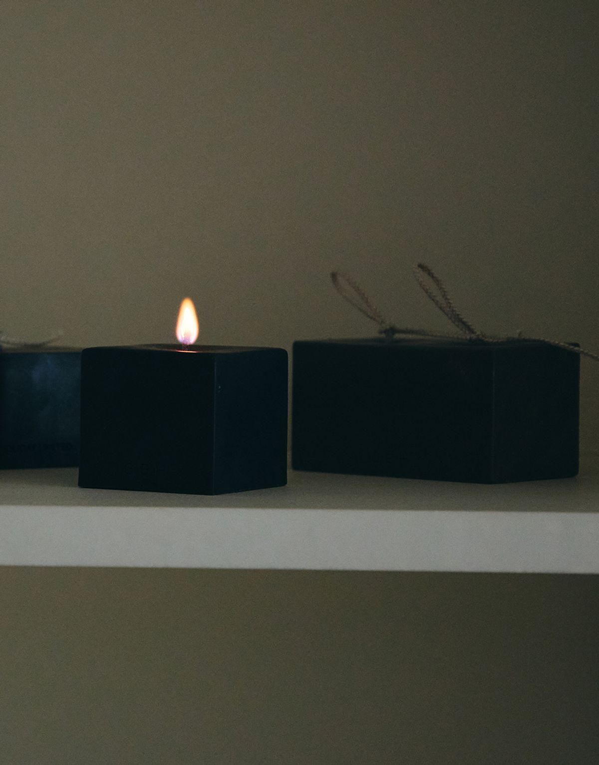 지비에이치 홈(GBH HOME) SQUARE CANDLE 스퀘어 캔들 스몰 / 미디엄