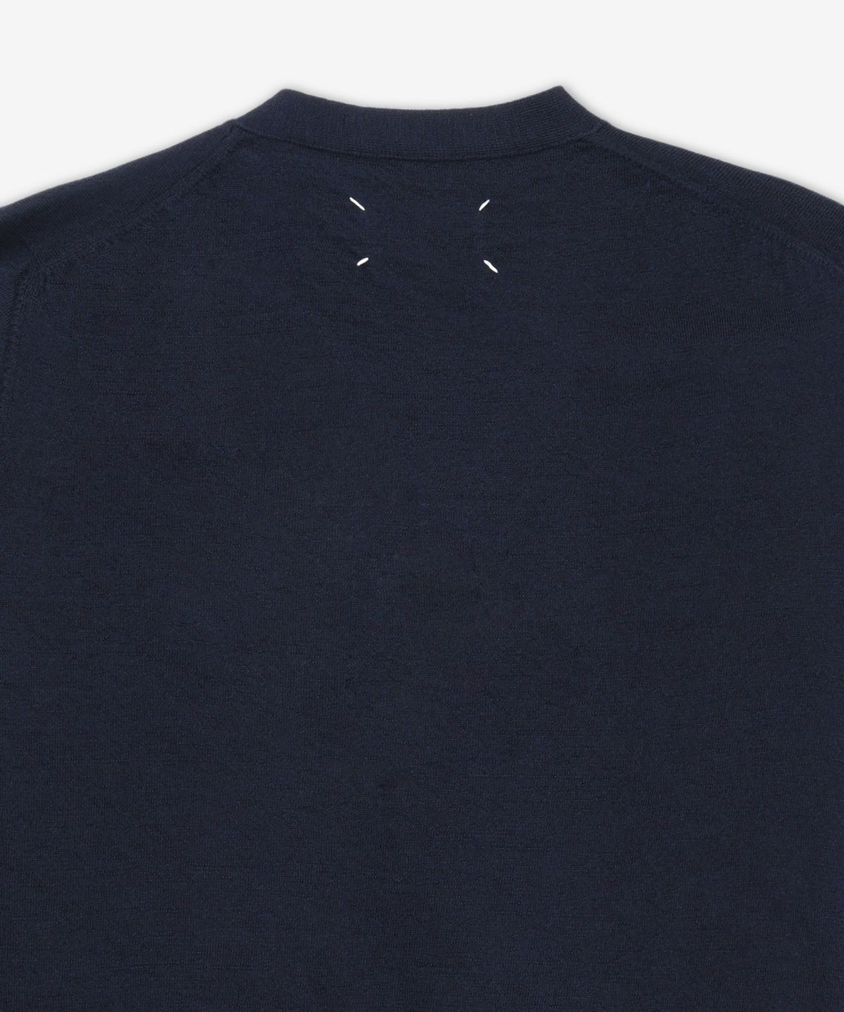 메종 마르지엘라(MAISON MARGIELA) 4 스티치 울 가디건 - 다크 블루 / S50HP0027M13098524M