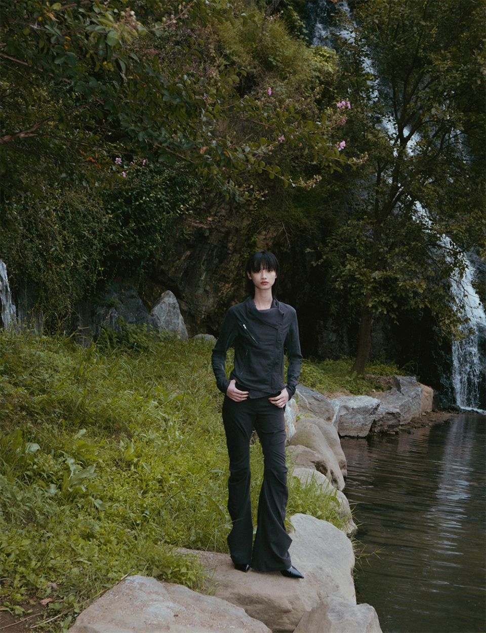 ジャケット・アウター FLAREUP Asymmetrical Biker Jacket FLAREUP Asymmetrical Biker Jacket