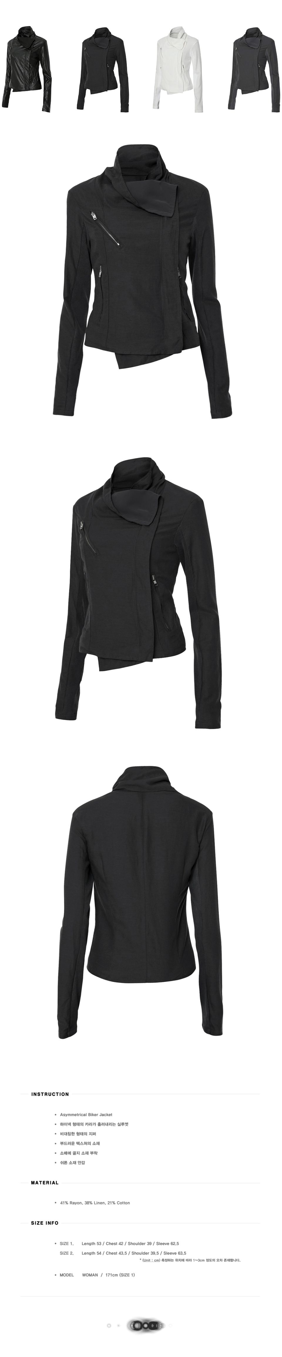 ジャケット・アウター FLAREUP / Asymmetrical Biker Jacket ジャケット・アウター FLAREUP Asymmetrical Biker Jacket