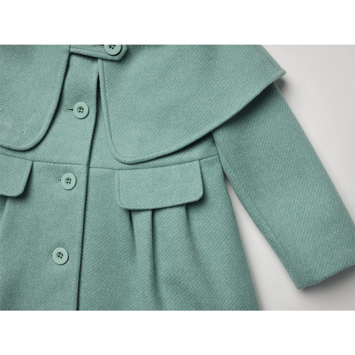 라메종드도도(LA MAISON DE DODO) DODO Signature Coat ( Tiffany Blue )_ 여아용 코트