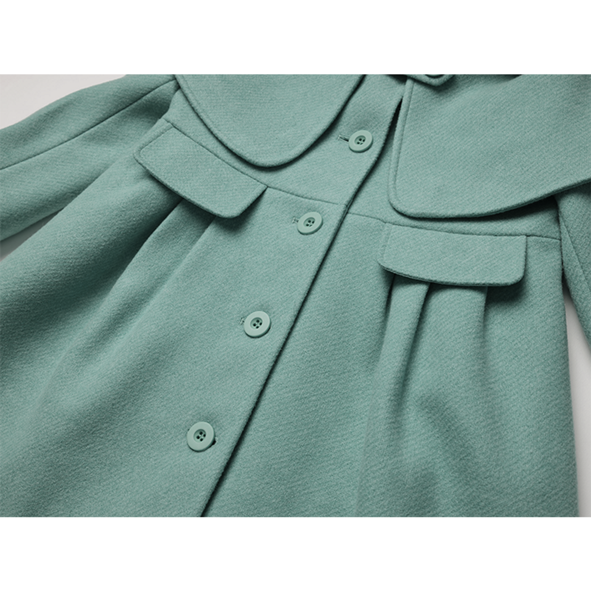 라메종드도도(LA MAISON DE DODO) DODO Signature Coat ( Tiffany Blue )_ 여아용 코트