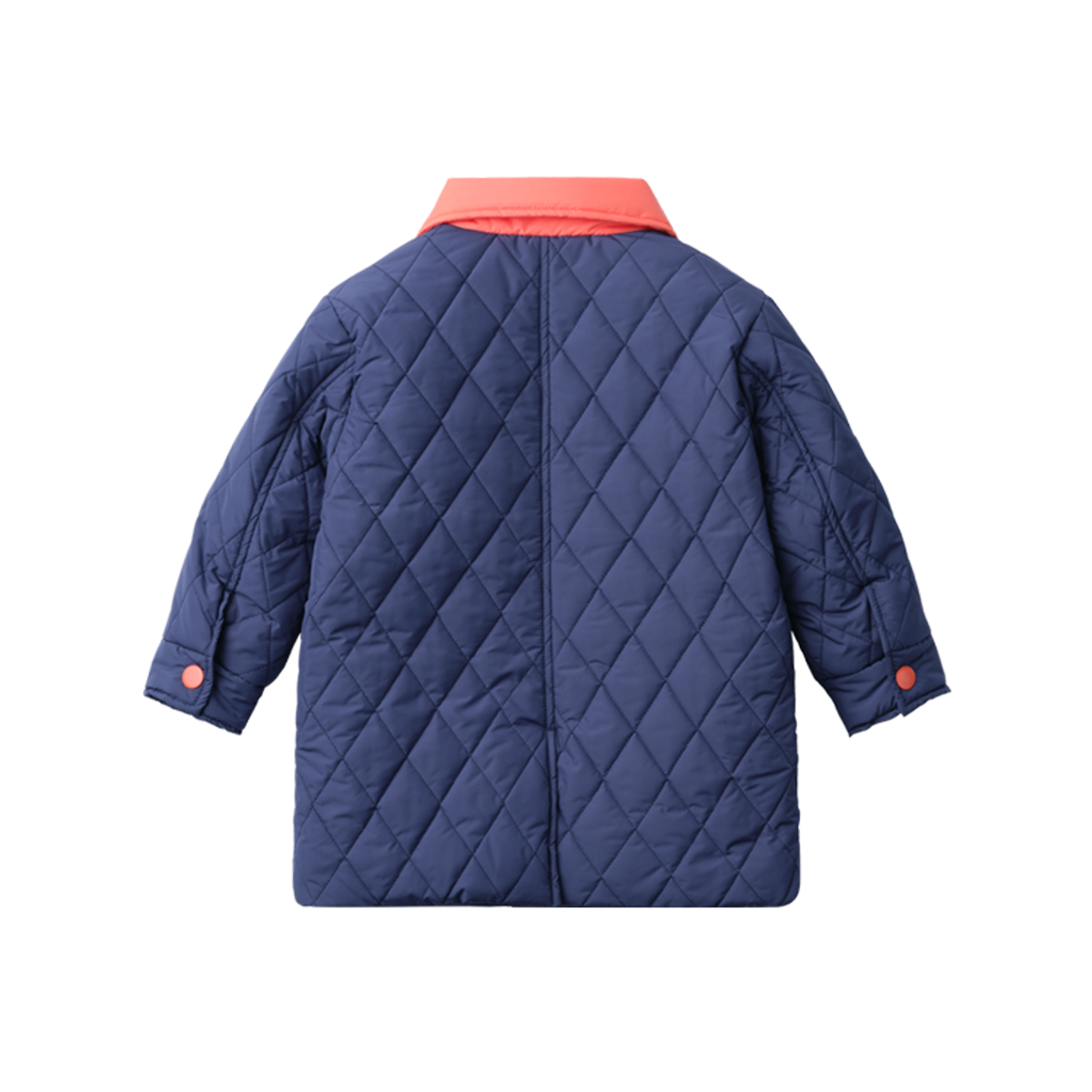 라메종드도도(LA MAISON DE DODO) WIlliam Puffer Long Jacket ( Navy / Smashed Pumpkin )_ 남아용 롱패딩