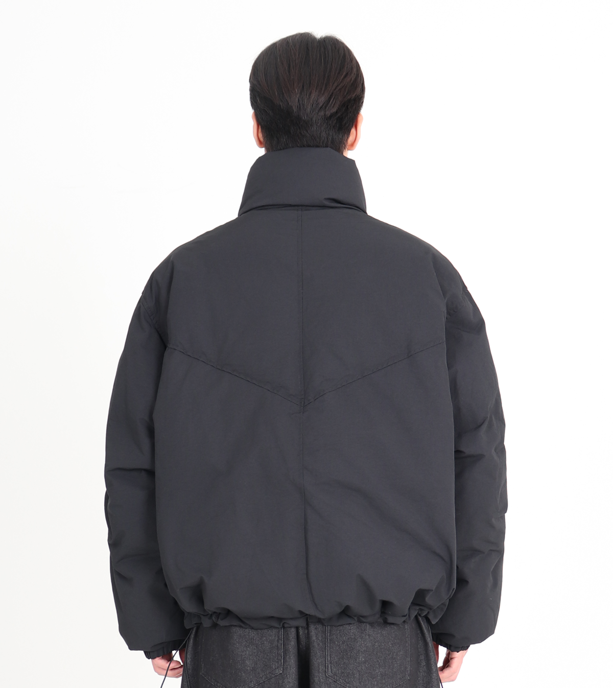 버튼서울(BUTTON SEOUL) [덕 다운 80/20] 크링클랩스원단 데일리 푸퍼 패딩 자켓 2color (블랙)