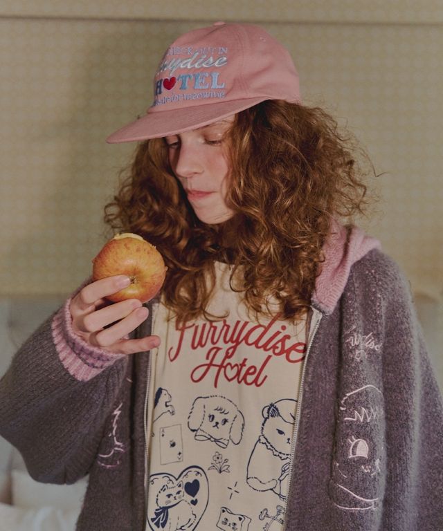 キャップ RONRON [RRxNAON] FURRYDISE BALL CAP SOFT PINK MUSINSA | RONRON FURRYDISE BALL CAP SOFT PINK