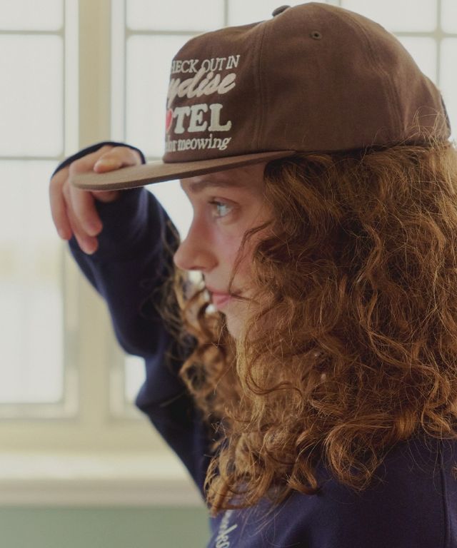 MUSINSA | RONRON FURRYDISE BALL CAP BROWN