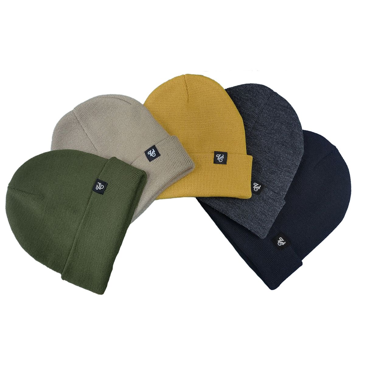 바찌(VACCI) VC LOGO BASIC BEANIE - VC25M8HA01