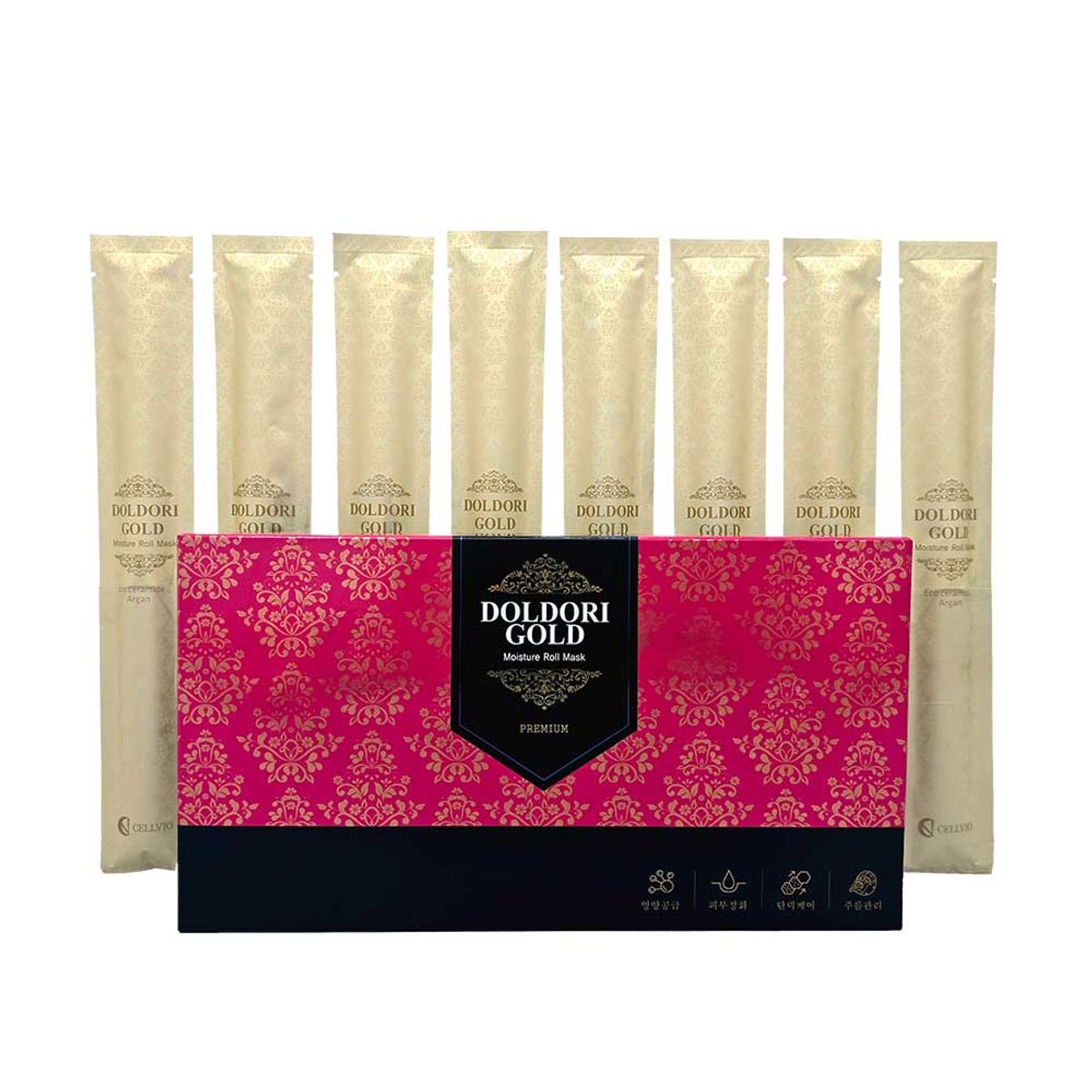 돌돌이(DOLDORI) 골드 모이스처 롤 마스크팩│개당 27g│8개입