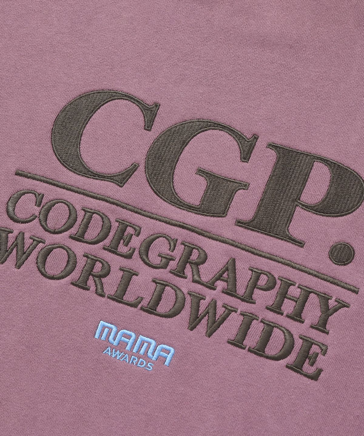코드그라피(CGP) CGP X MAMA CGP 스퀘어 후드티_페일 핑크