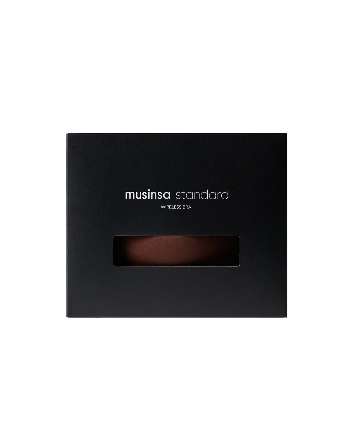 무신사 스탠다드 우먼(MUSINSA STANDARD WOMAN) 우먼즈 와이어리스 브라 [브라운]