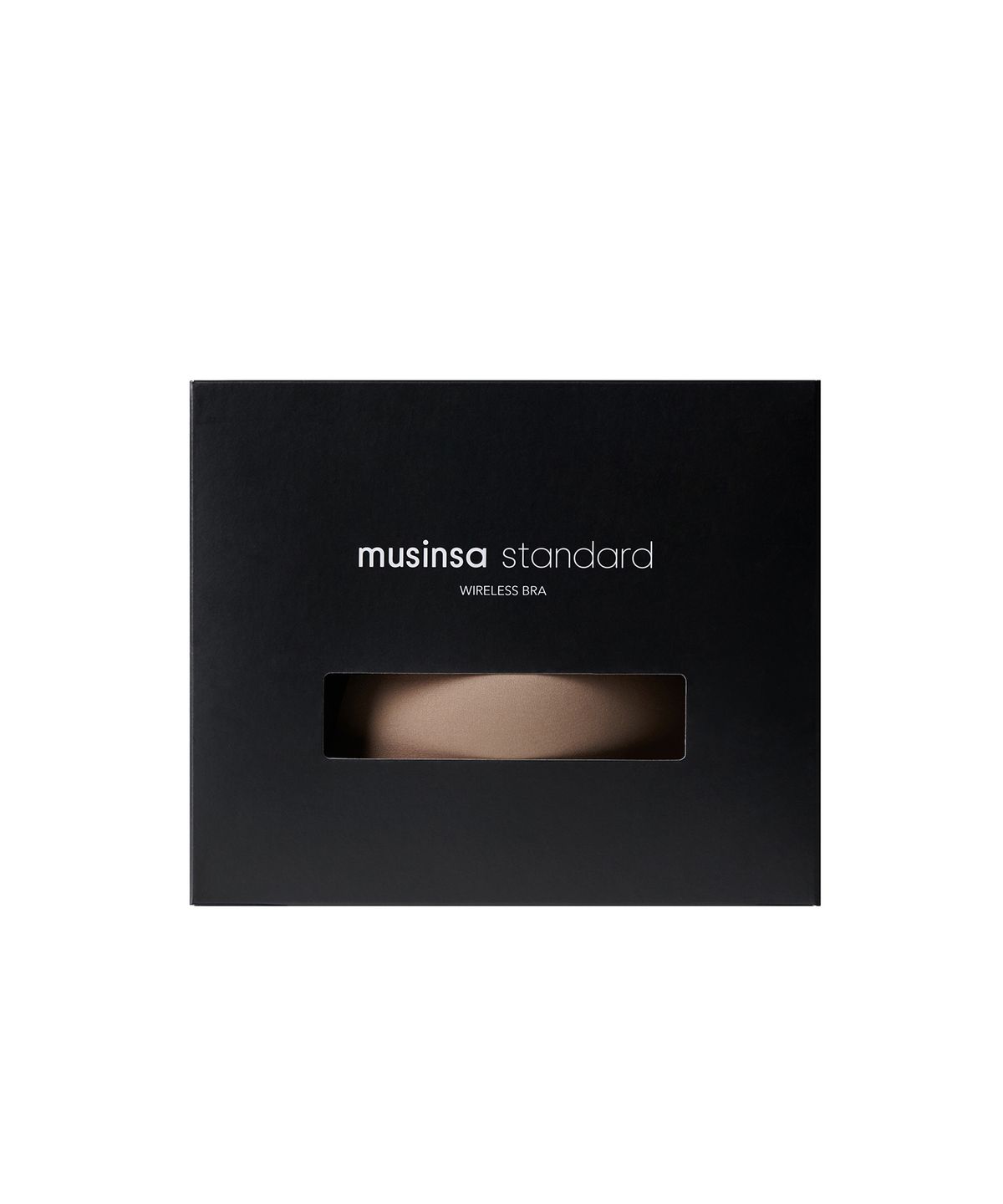 무신사 스탠다드 우먼(MUSINSA STANDARD WOMAN) 우먼즈 와이어리스 브라 [다크 베이지]