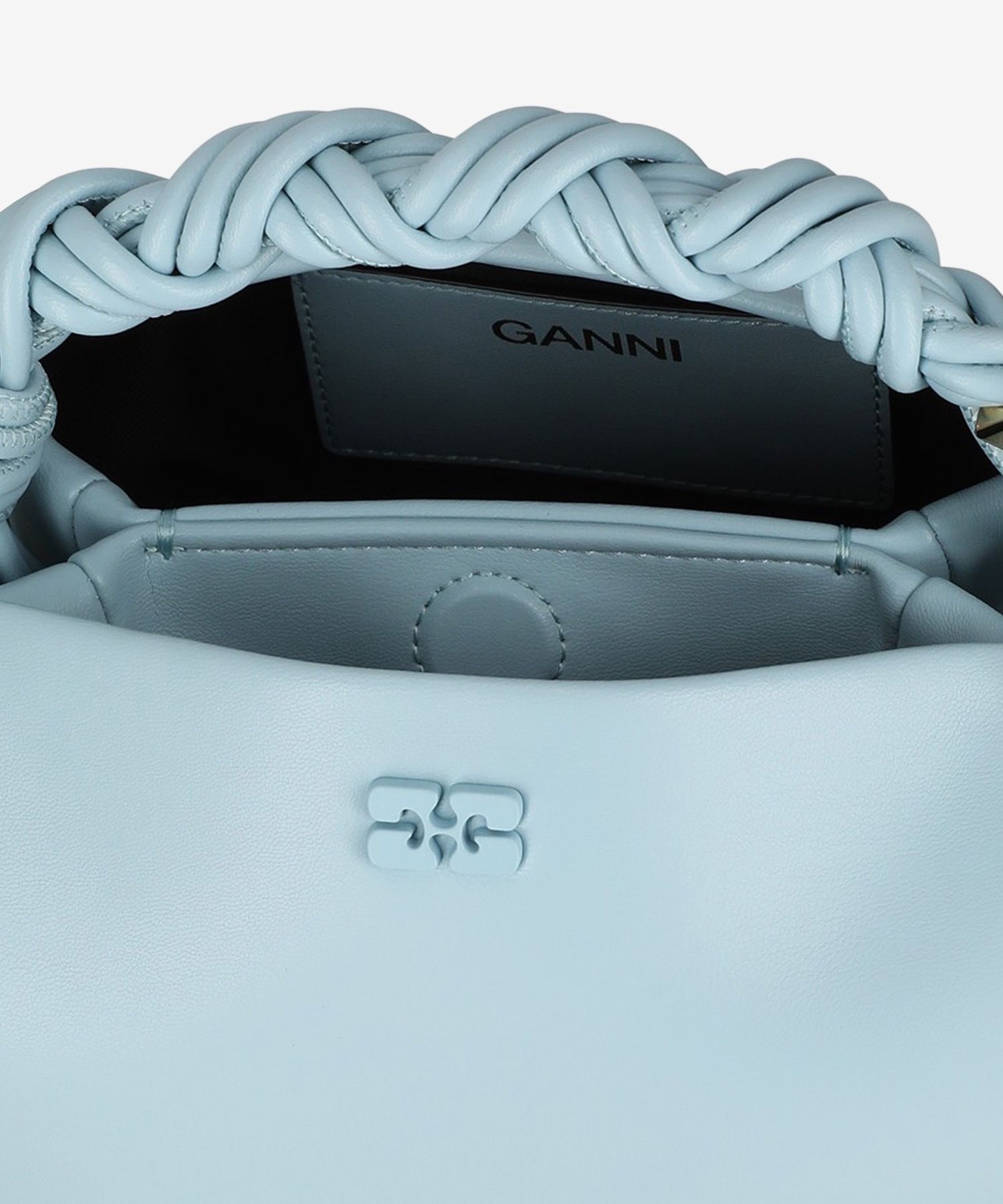 MUSINSA | GANNI Small Gani Boo Tote Bag - Icy Blue / A6335297