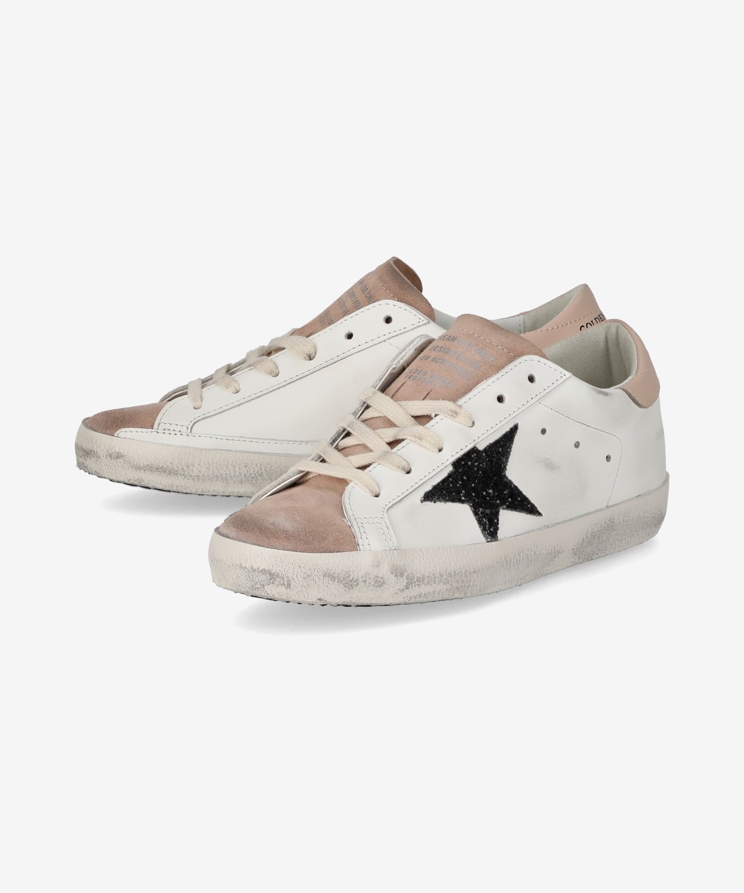 ★Golden ★ Super Star Glitter Star Pinktab Sneakers Mi MUSINSA | GOLDEN GOOSE Super Star Glitter Star Pinktab