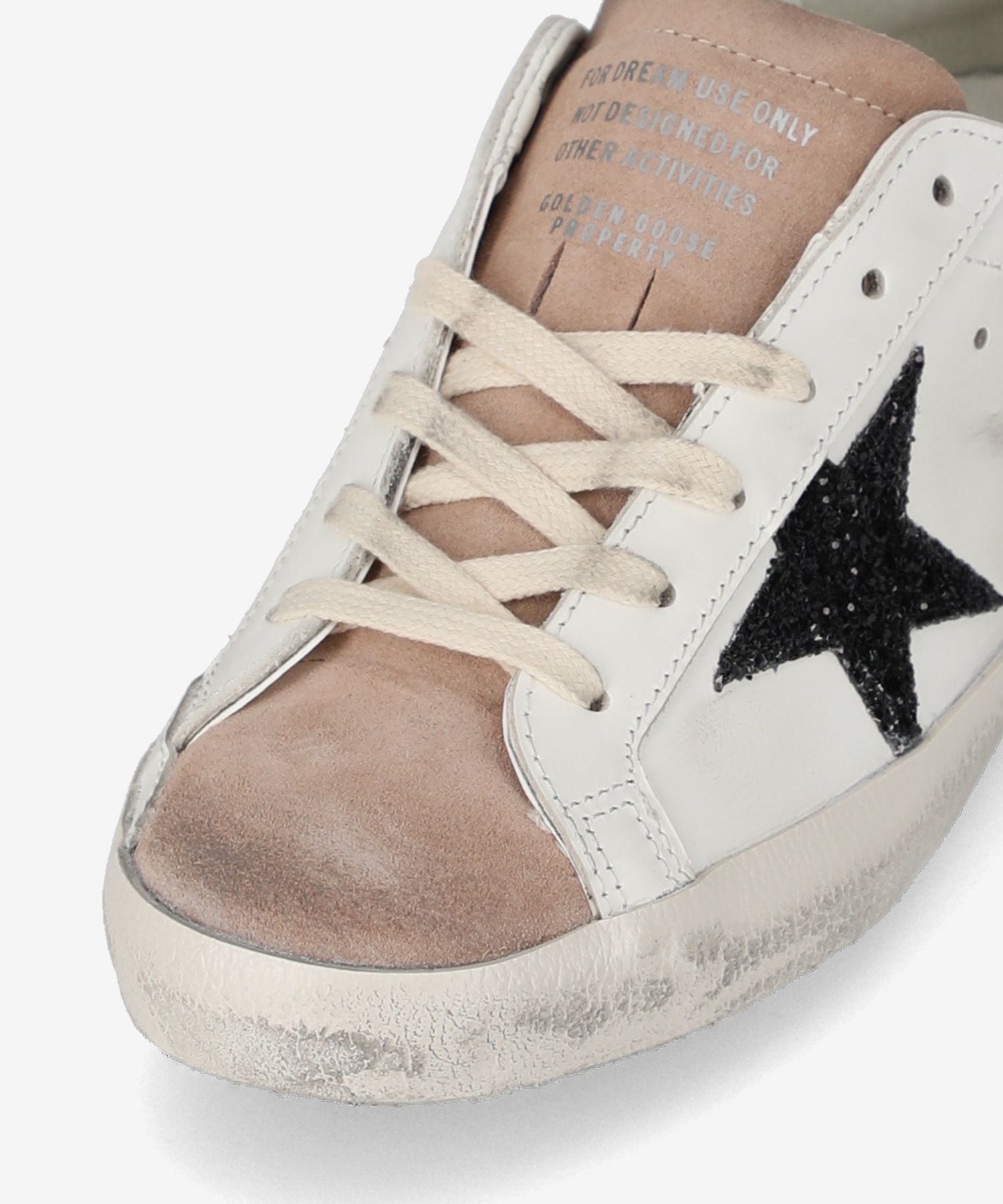 MUSINSA | GOLDEN GOOSE Super Star Glitter Star Pinktab