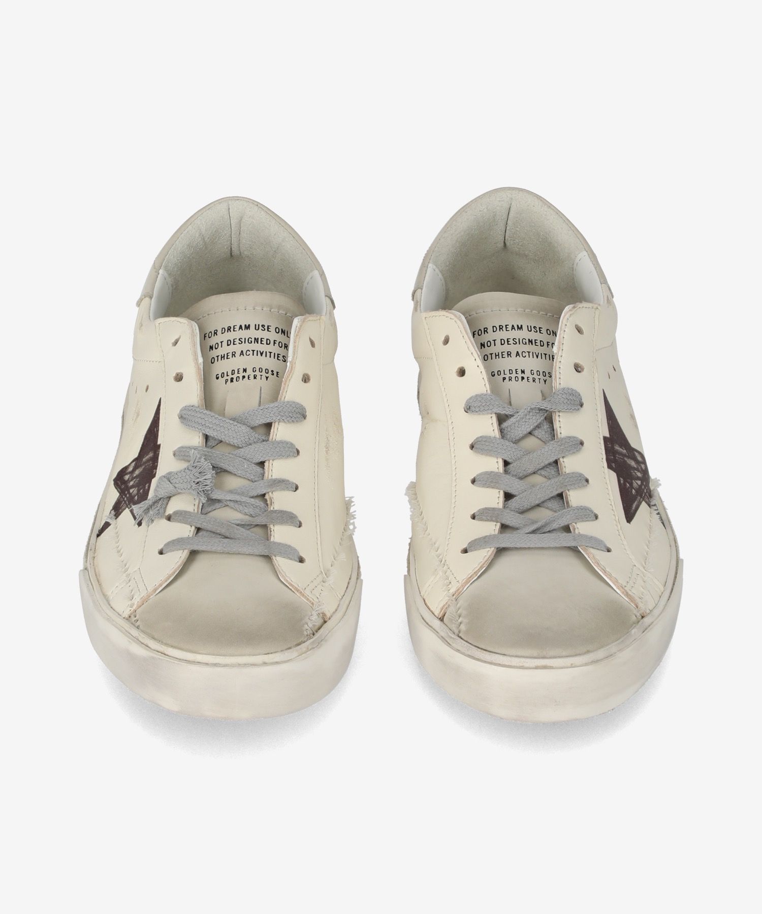 MUSINSA公式 | GOLDEN GOOSE Superstar Print Brown Star