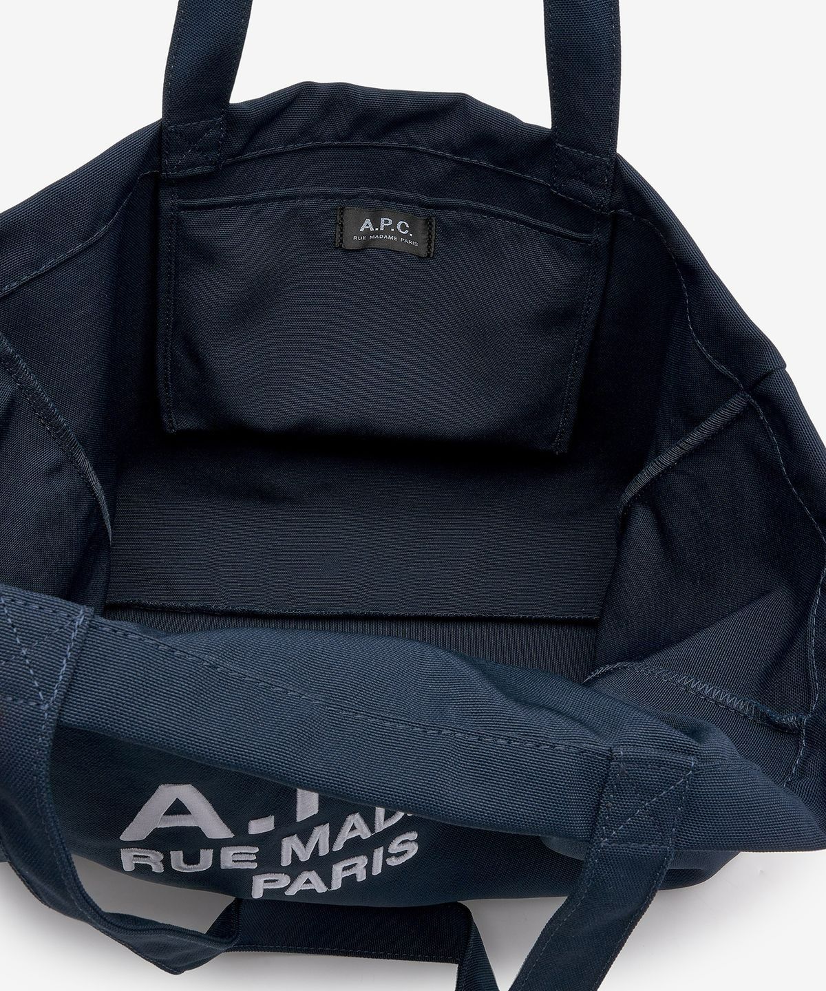 トートバッグ A.P.C. Lou Madame Diane Tote Bag Dark Navy PSAJSM61938IAK PS MUSINSA | A.P.C. Lou Madame Diane Tote Bag - Dark Navy