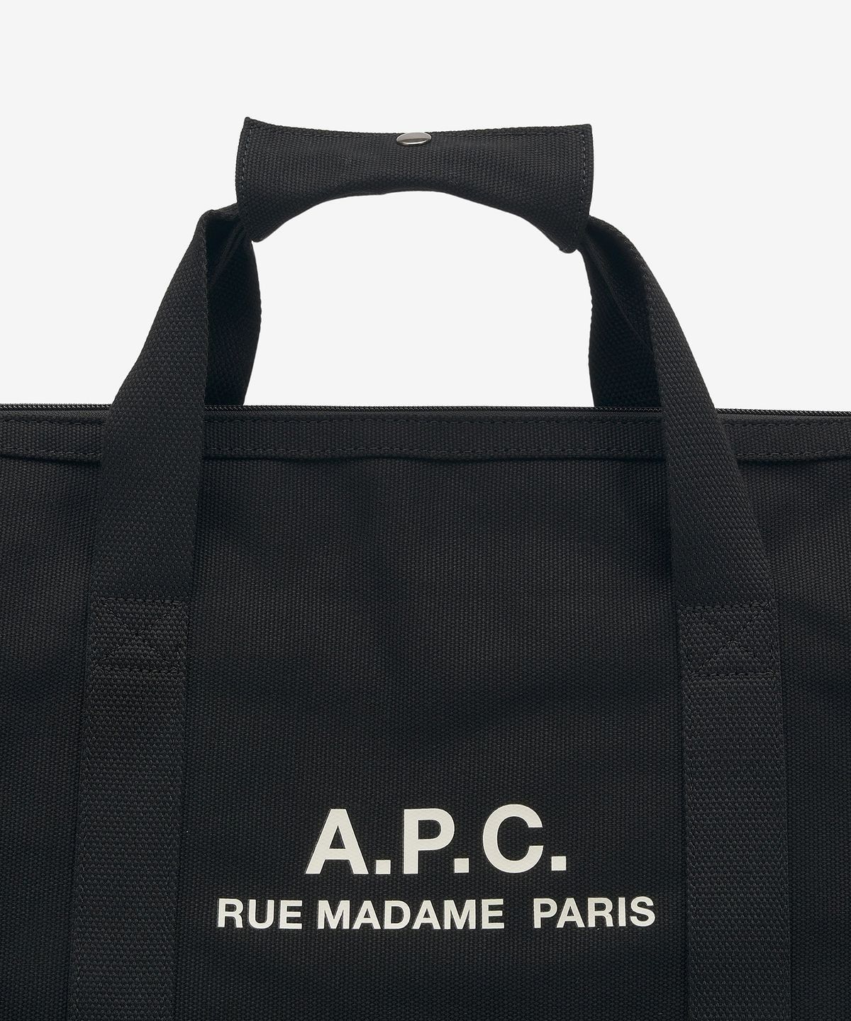 MUSINSA | A.P.C. RECUPATION JIM TOTE BAG - BLACK