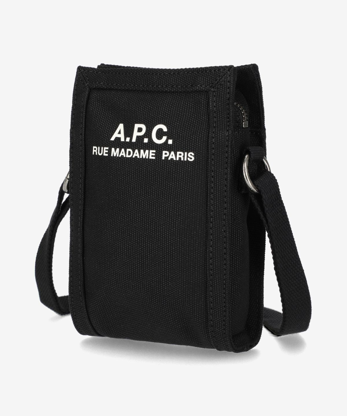 ★A.P.C.★ RECUPATION POUCH CROSS BAG BLACK CODBMH61931LZZ C crossbody pouch recuperation | A.P.C.