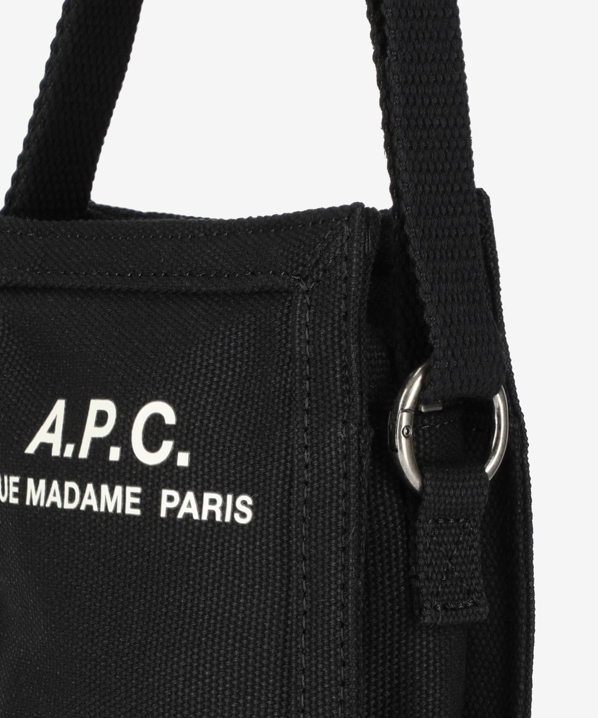 トートバッグ A.P.C. RECUPATION POUCH CROSS BAG BLACK CODBMH61931LZZ CODBM crossbody pouch recuperation | A.P.C.