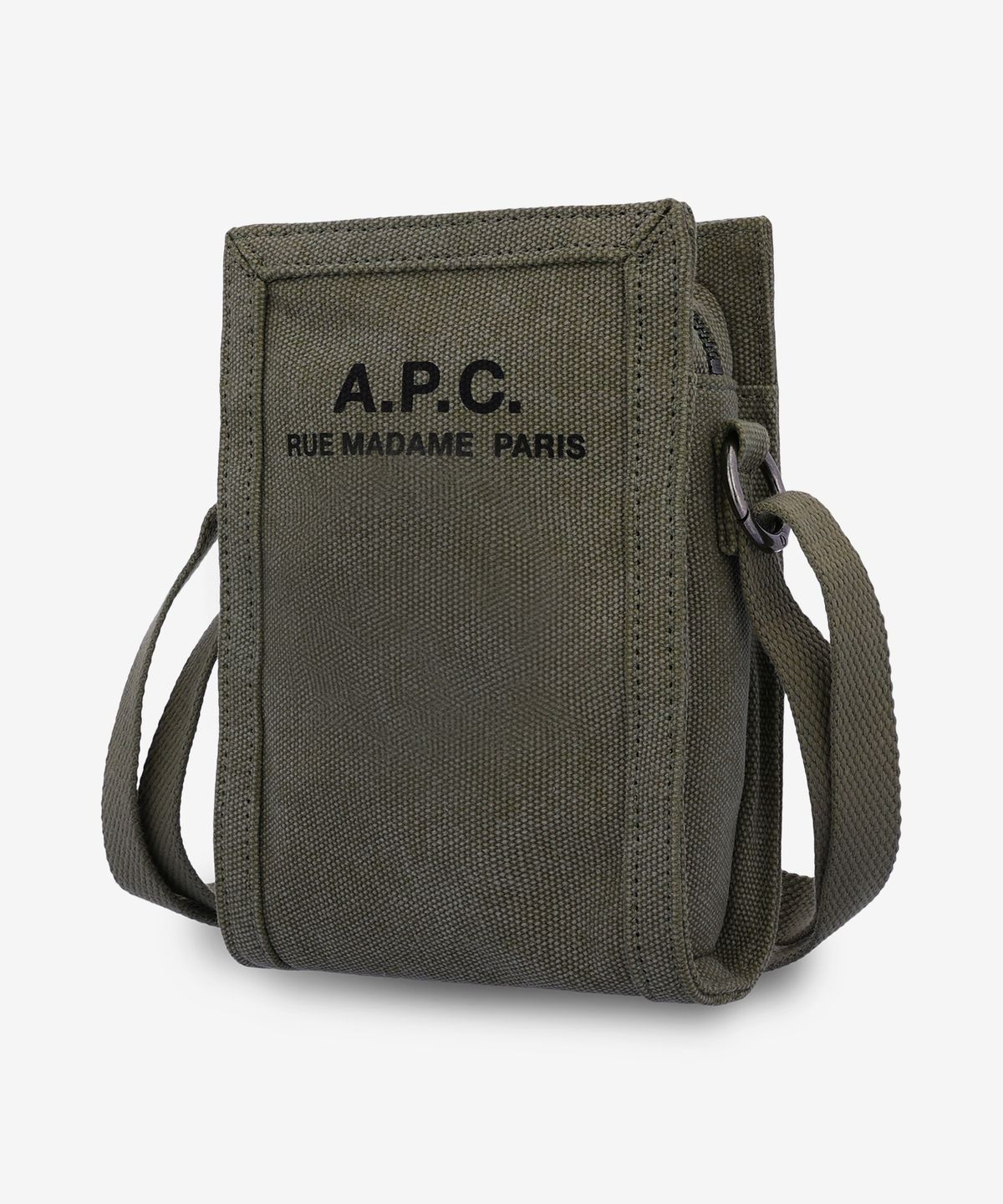 ☆A.P.C.☆ RECUPATION POUCH CROSSBODY KHAKI CODBMH61931JAA C MUSINSA | A.P.C. RECUPATION POUCH CROSSBODY - KHAKI